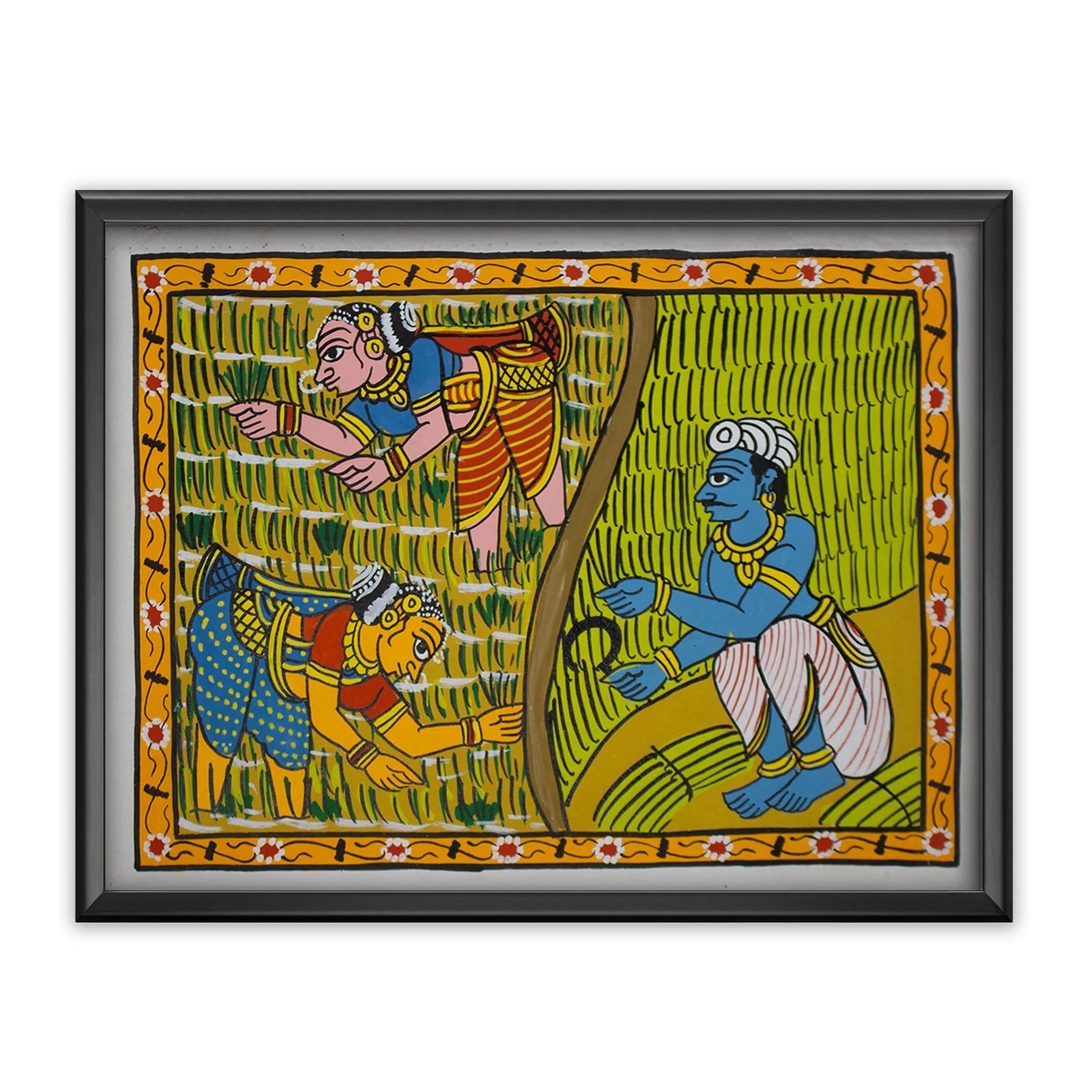 Cherial Painting - Village life