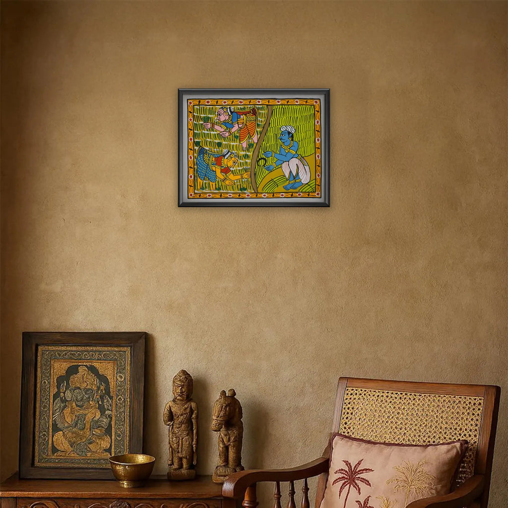 Cherial Painting - Village life