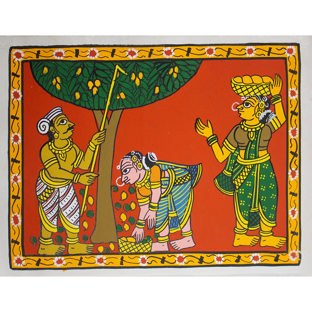 Cherial Painting - Village life