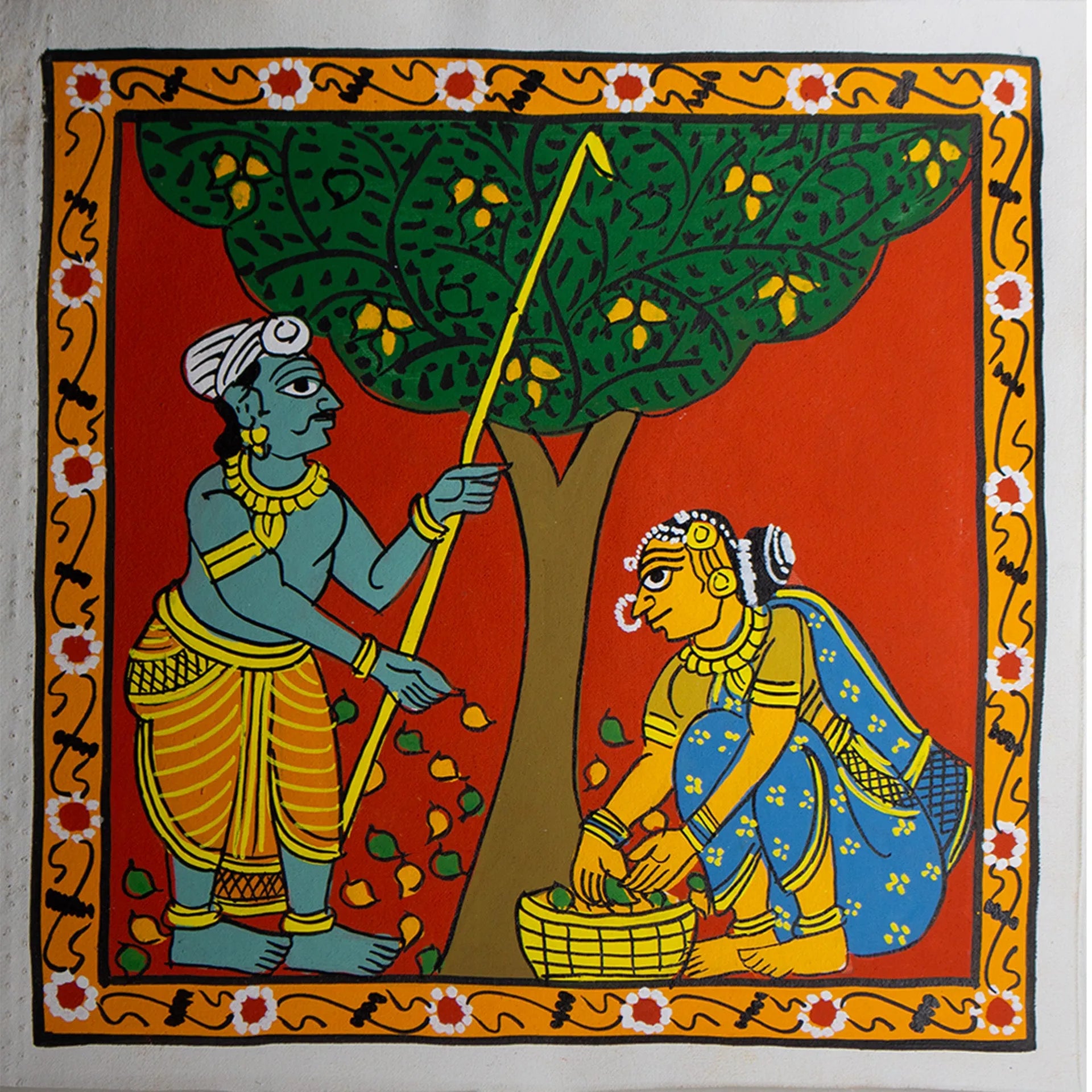Cherial Painting - Village life