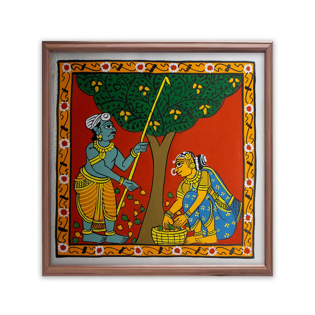Cherial Painting - Village life