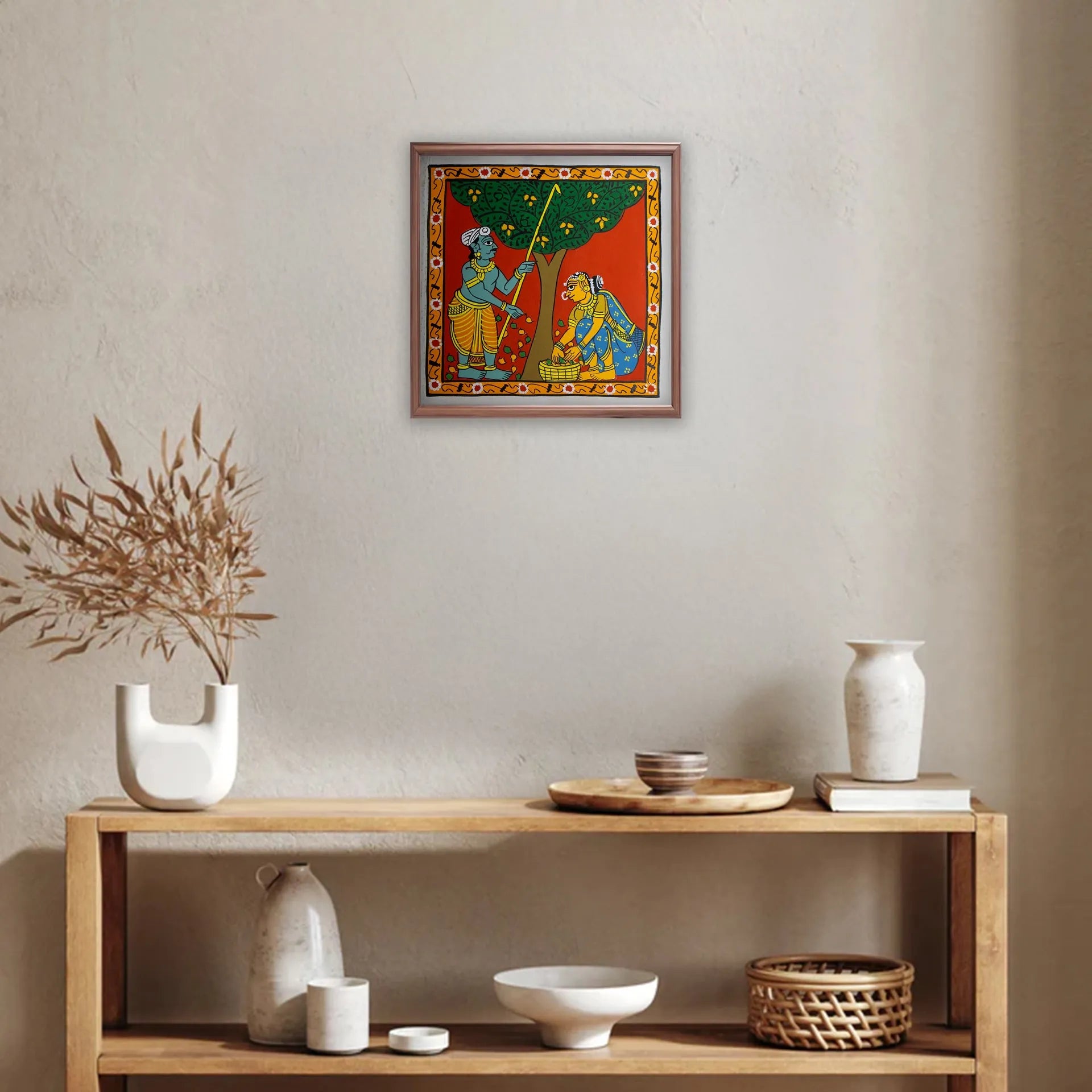 Cherial Painting - Village life