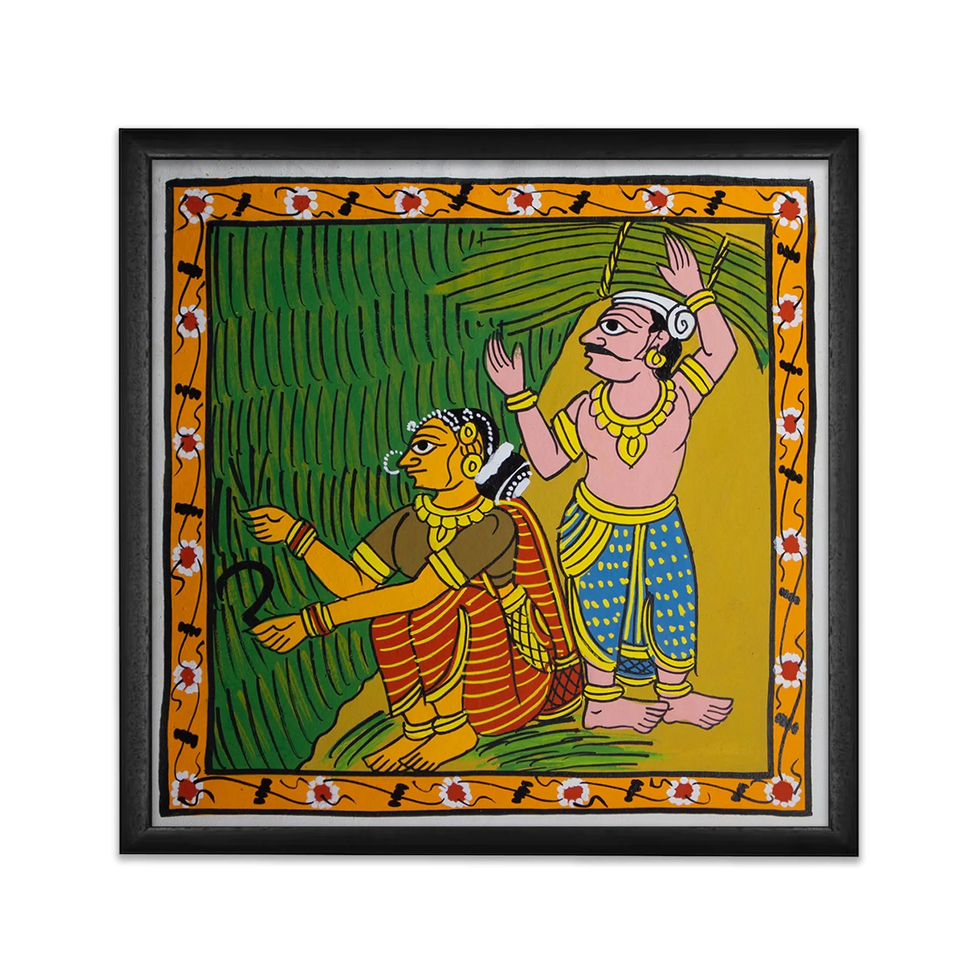 Cherial Painting - Village life