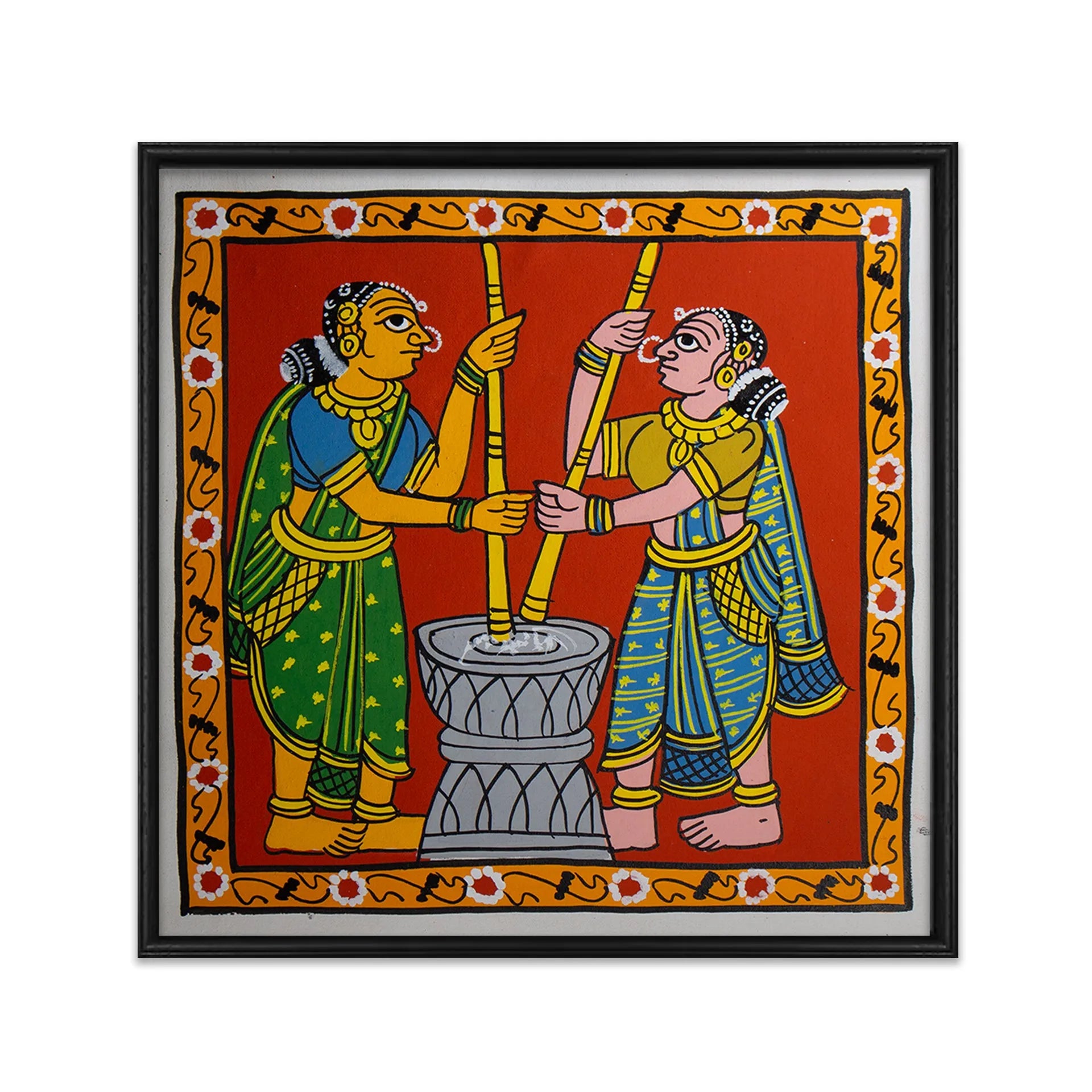 Cherial Painting - Village life