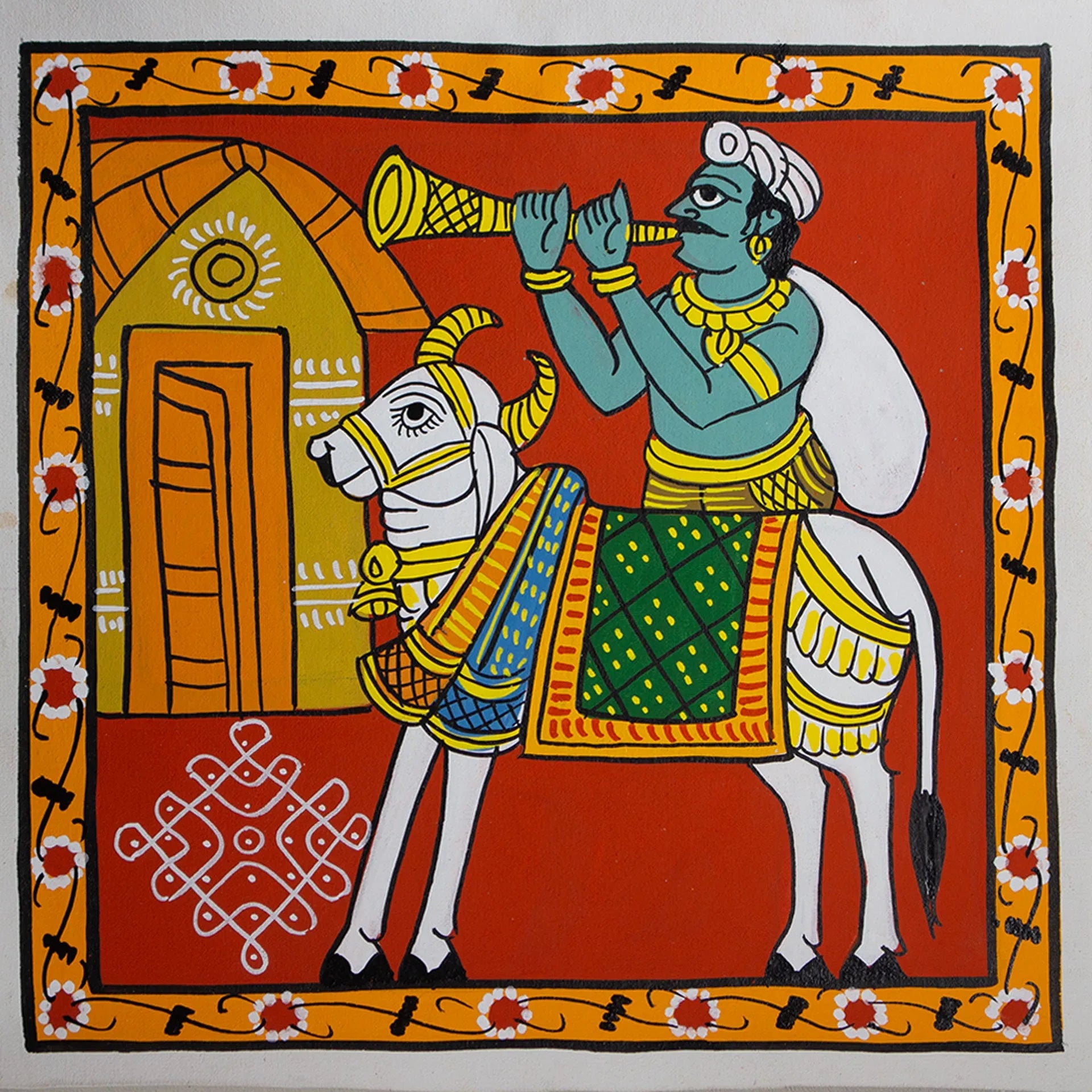 Cherial Painting - Village life