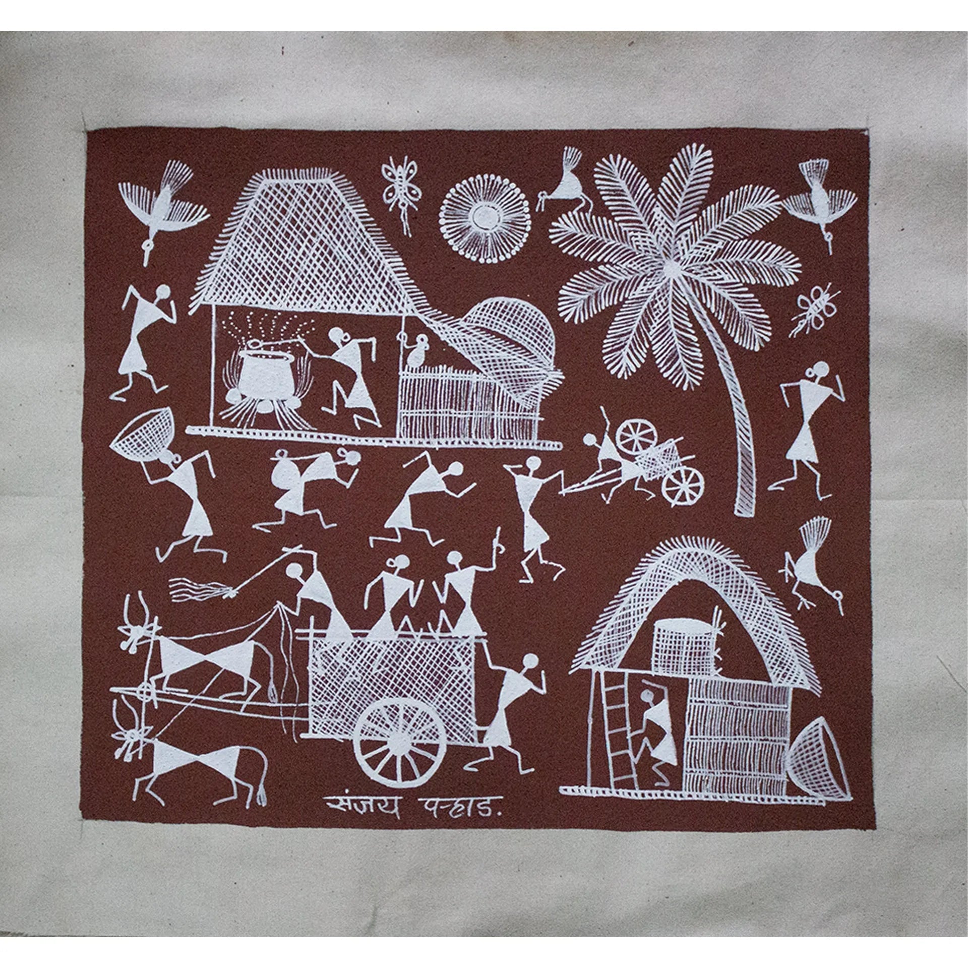Warli - Village Life