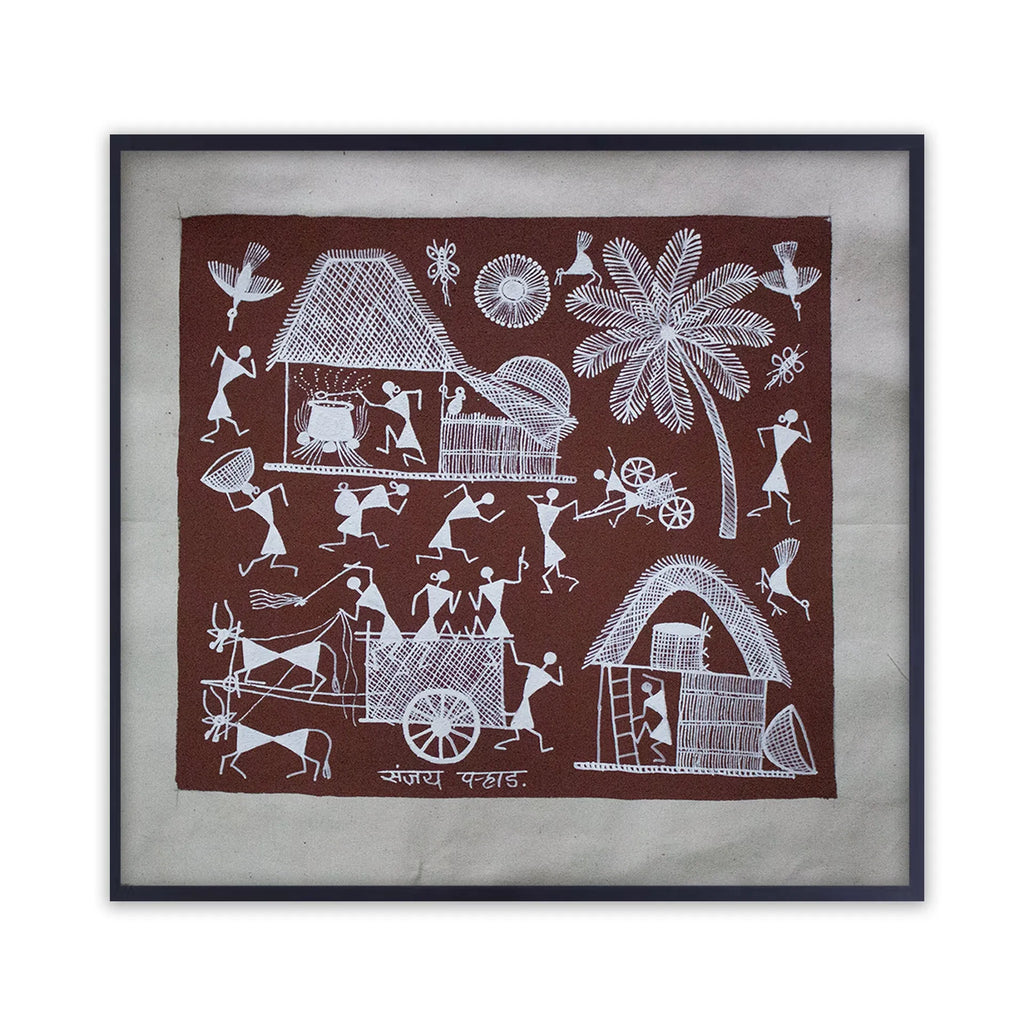 Warli - Village Life