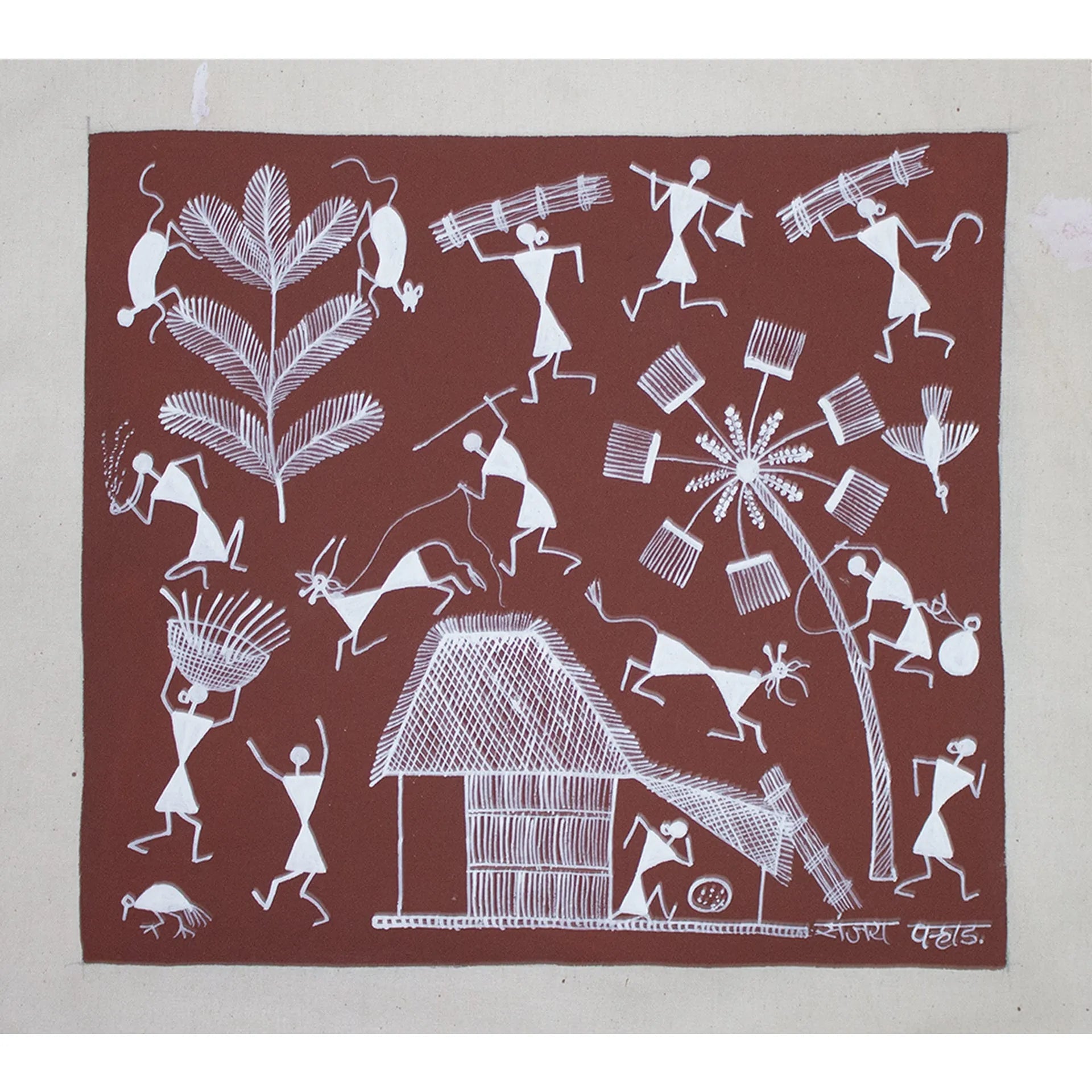 Warli - Village Life