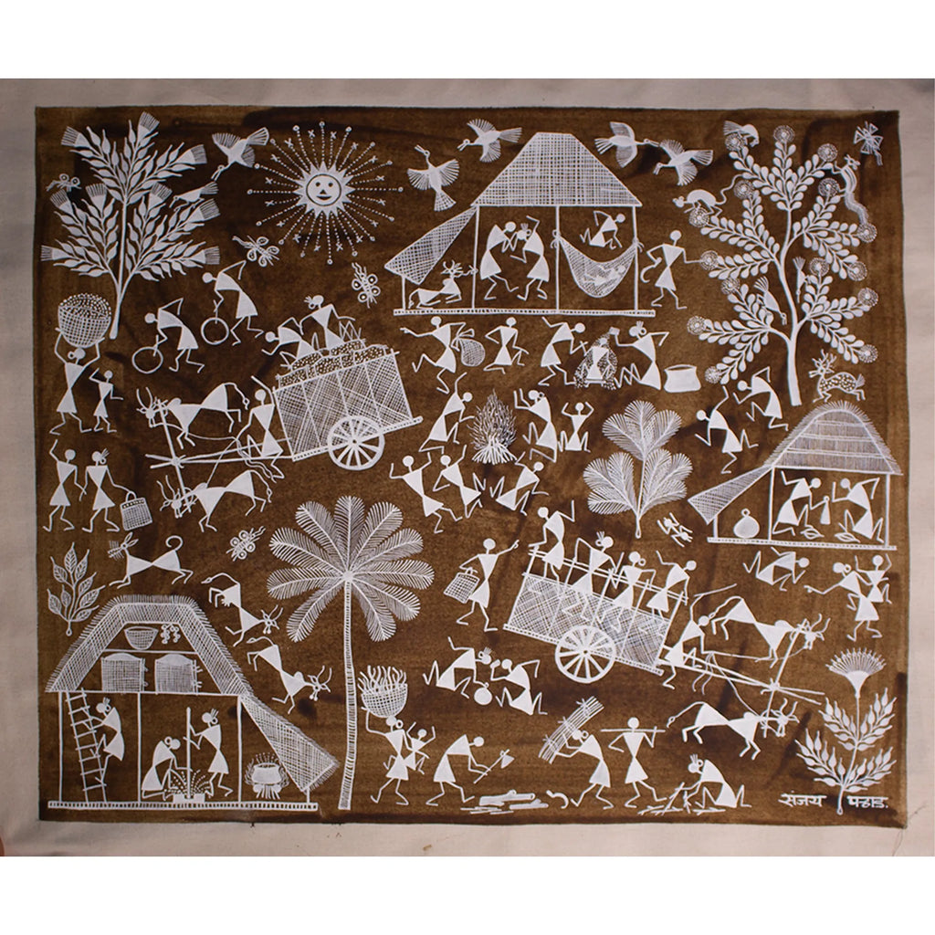 Warli - Village Life