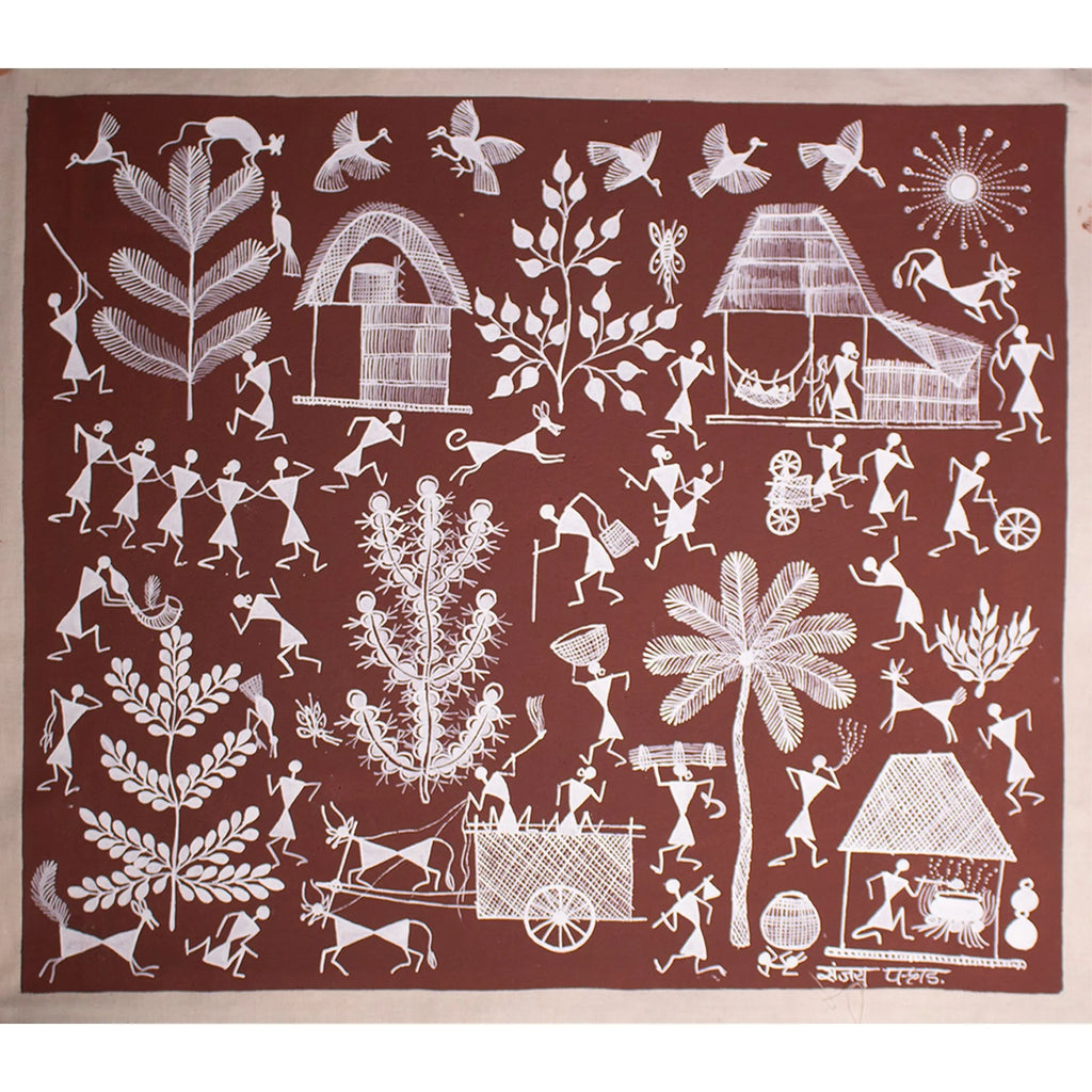 Warli - Village Life