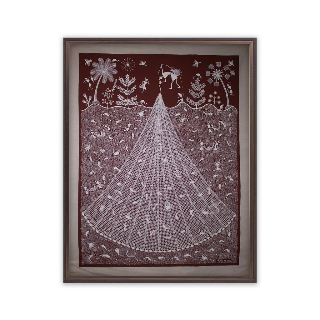 Warli - Fishining net