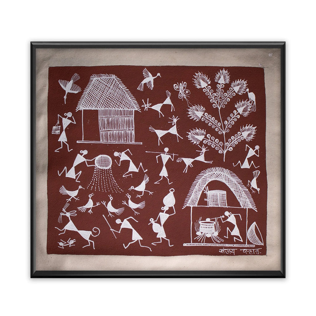 Warli - Village Life