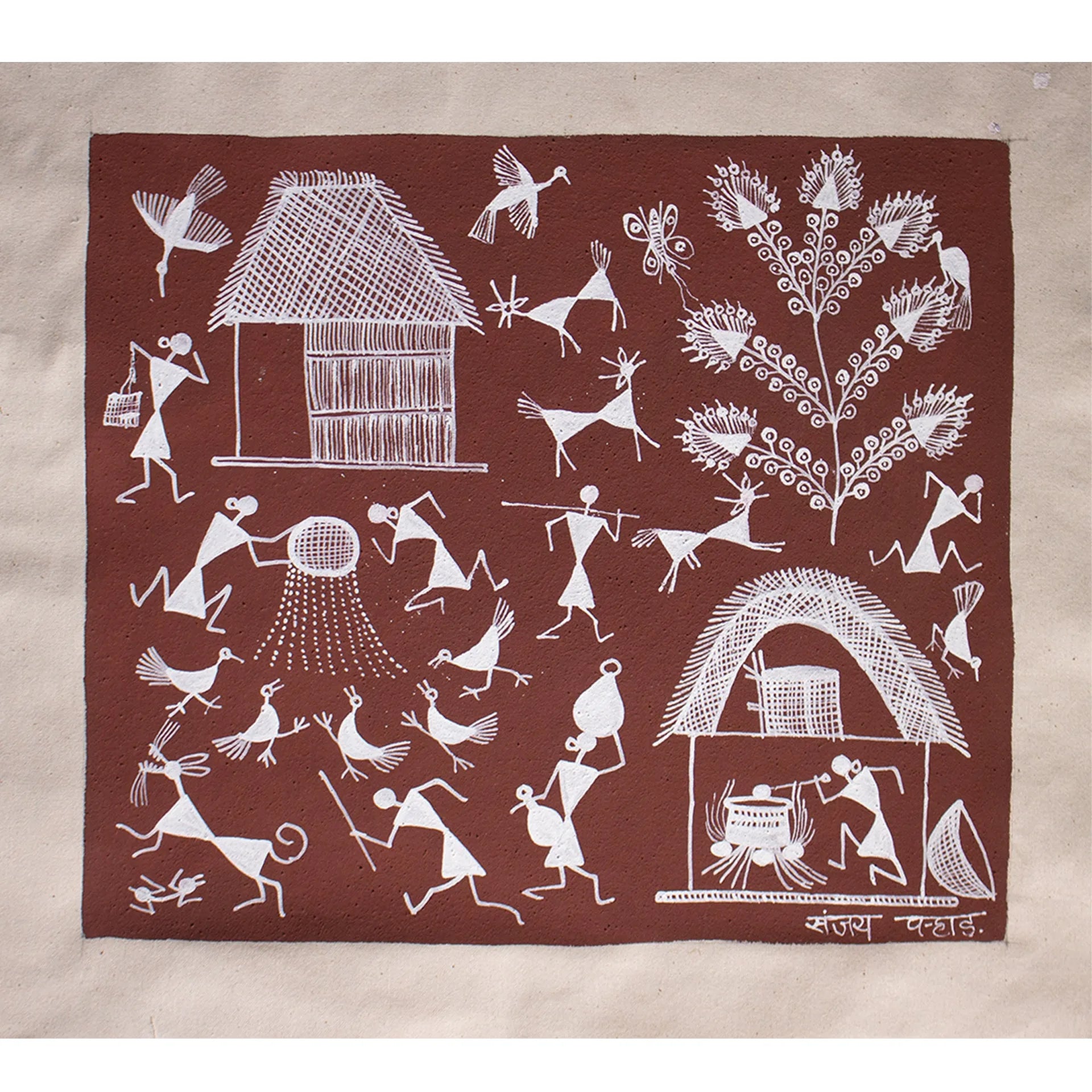 Warli - Village Life