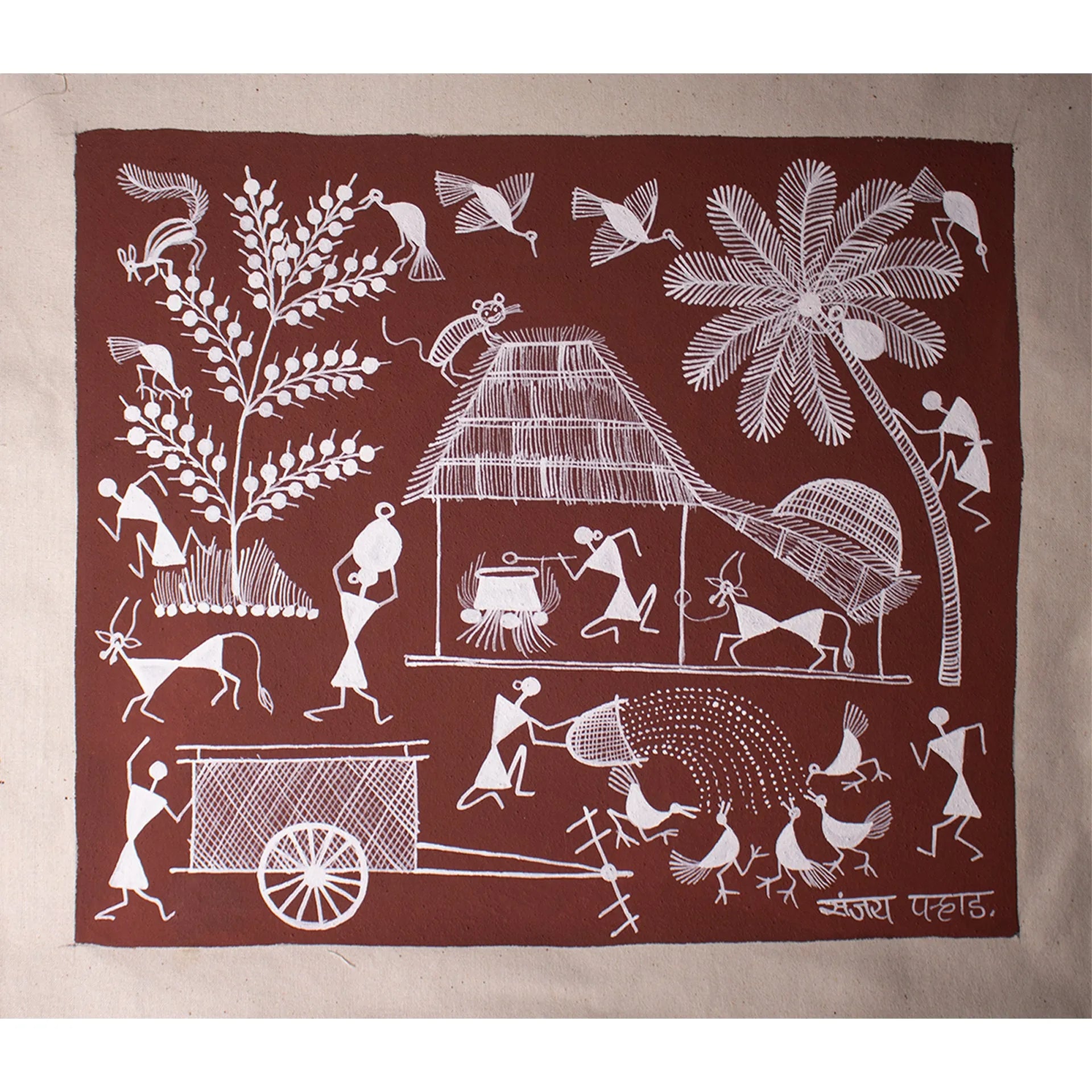 Warli - Village Life