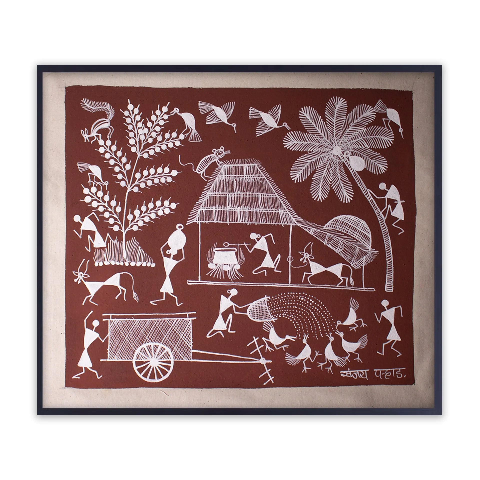 Warli - Village Life