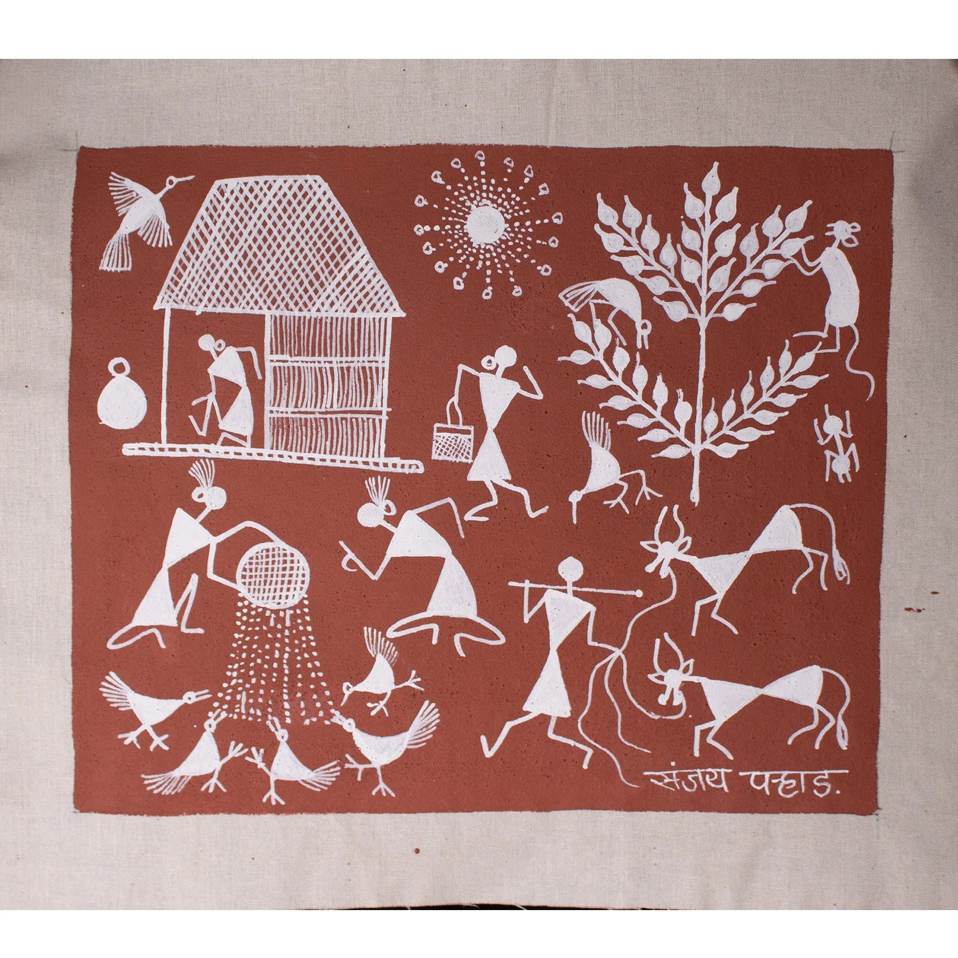 Warli - Village Life