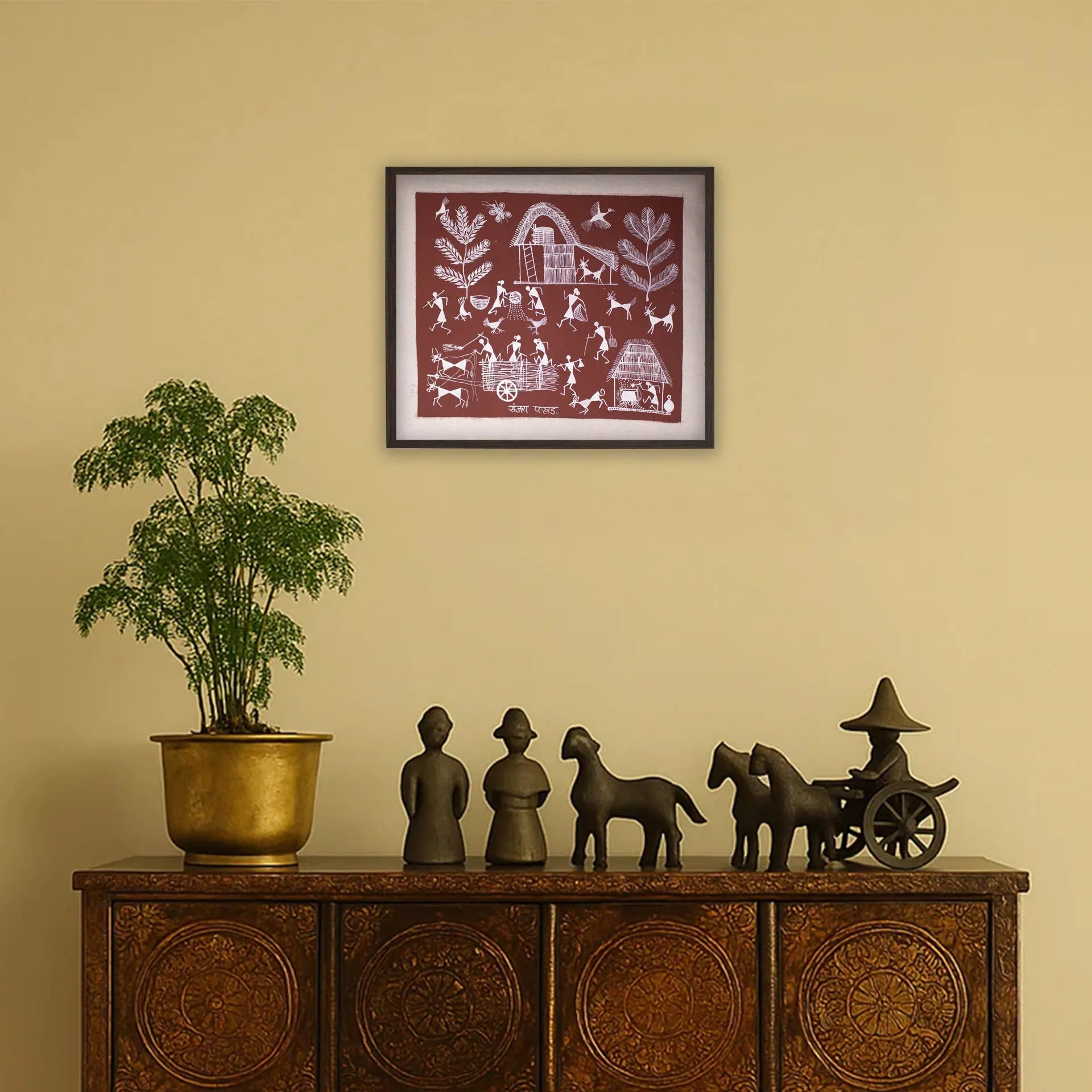 Warli - Village Life