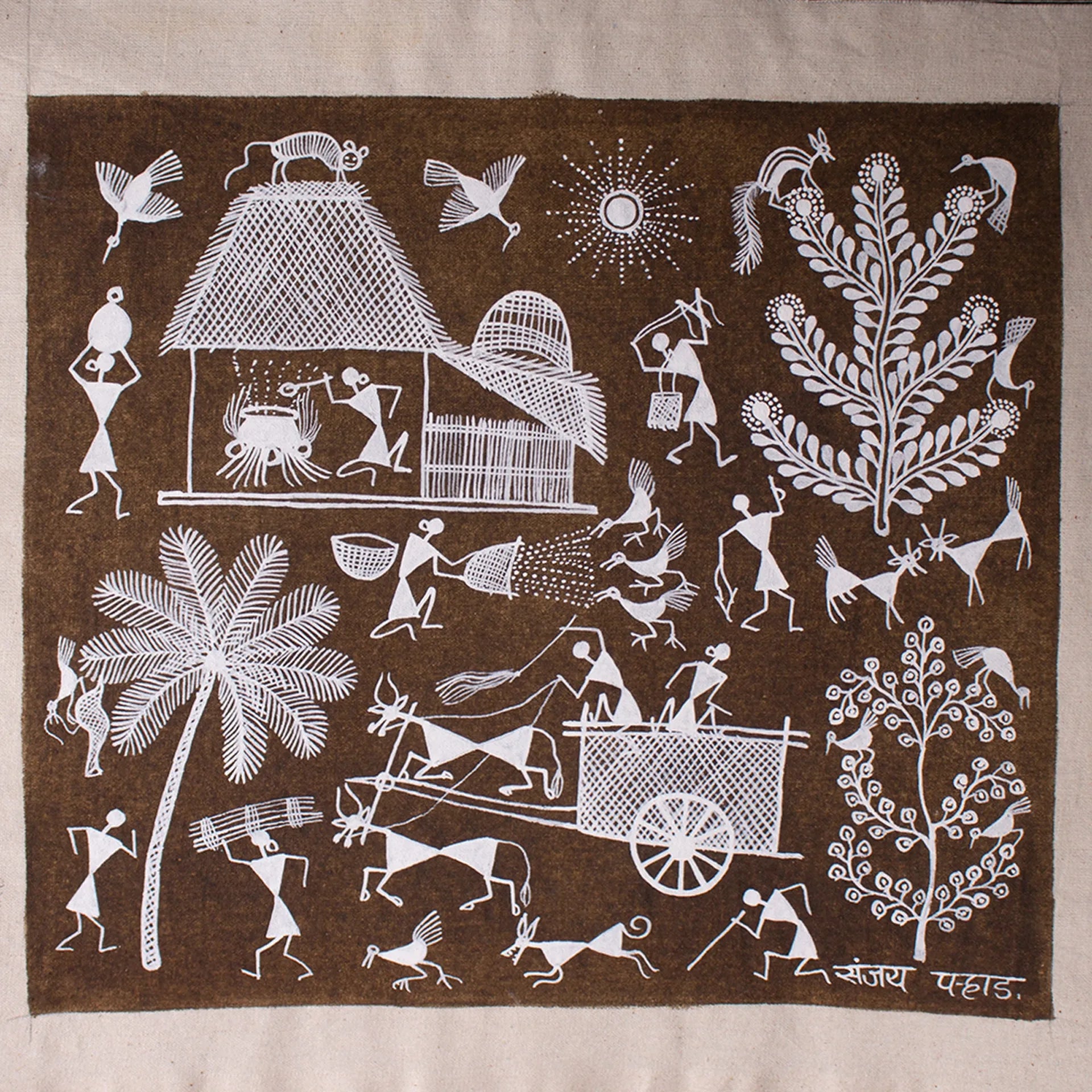 Warli - Village Life