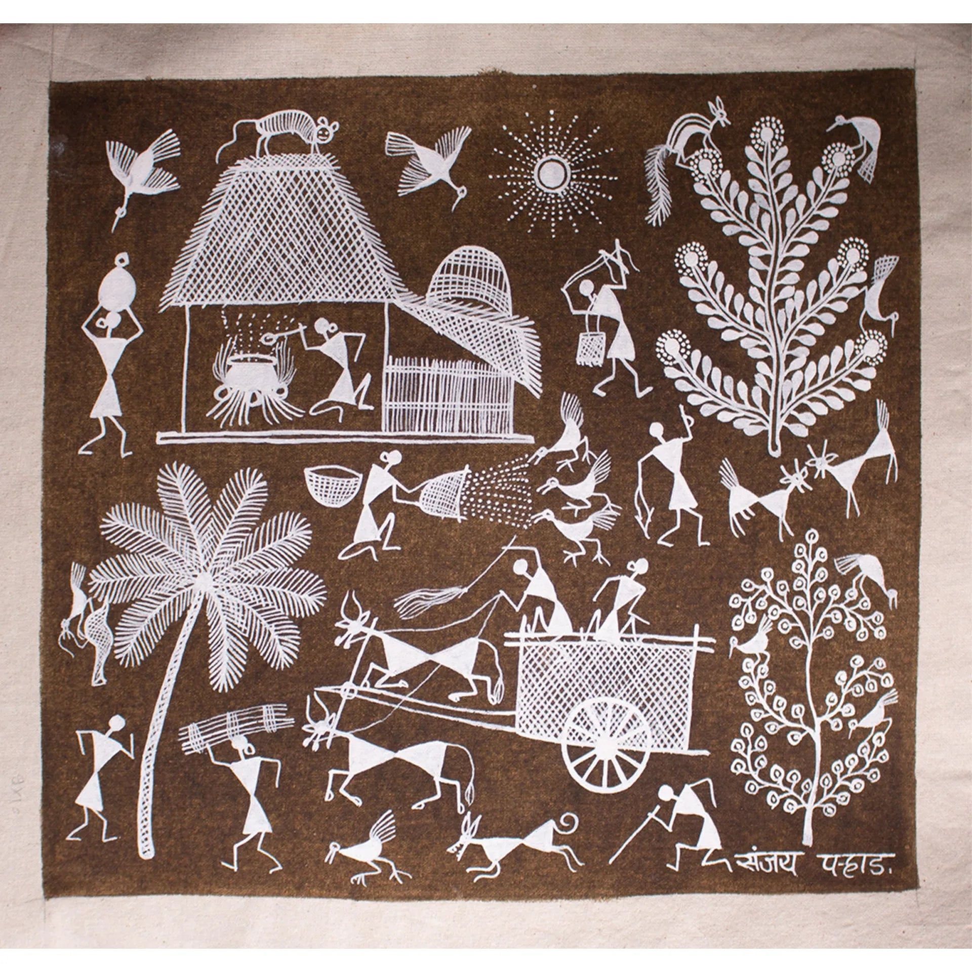 Warli - Village Life