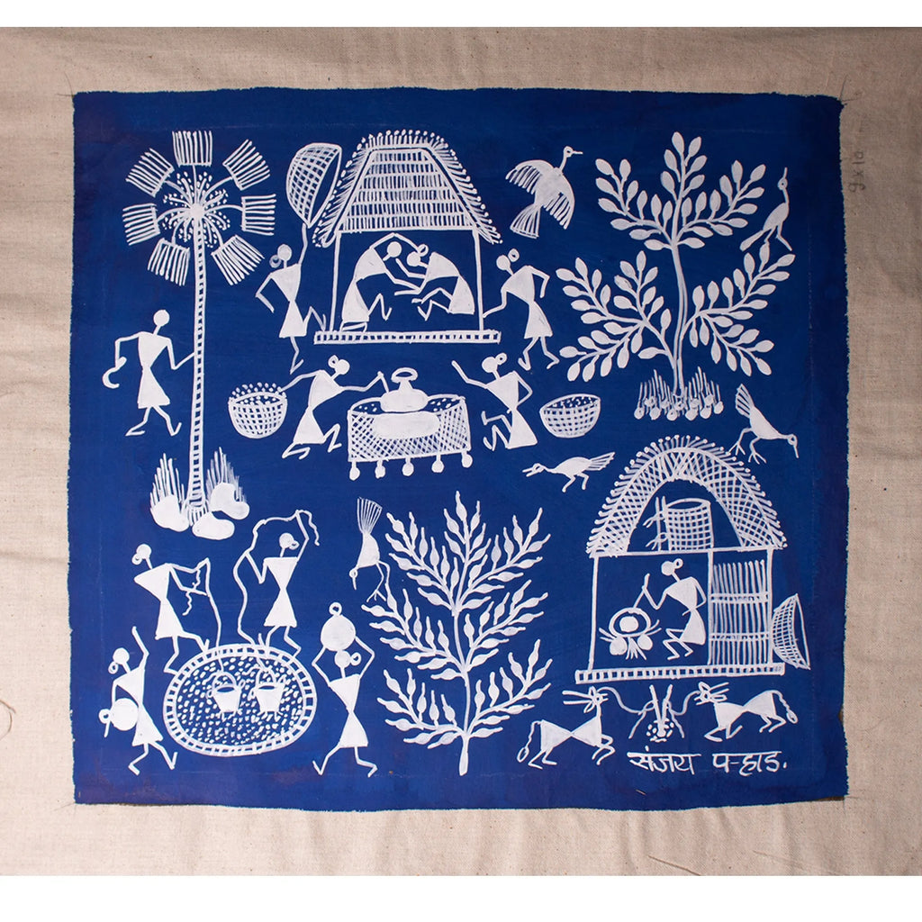 Warli - Village Life