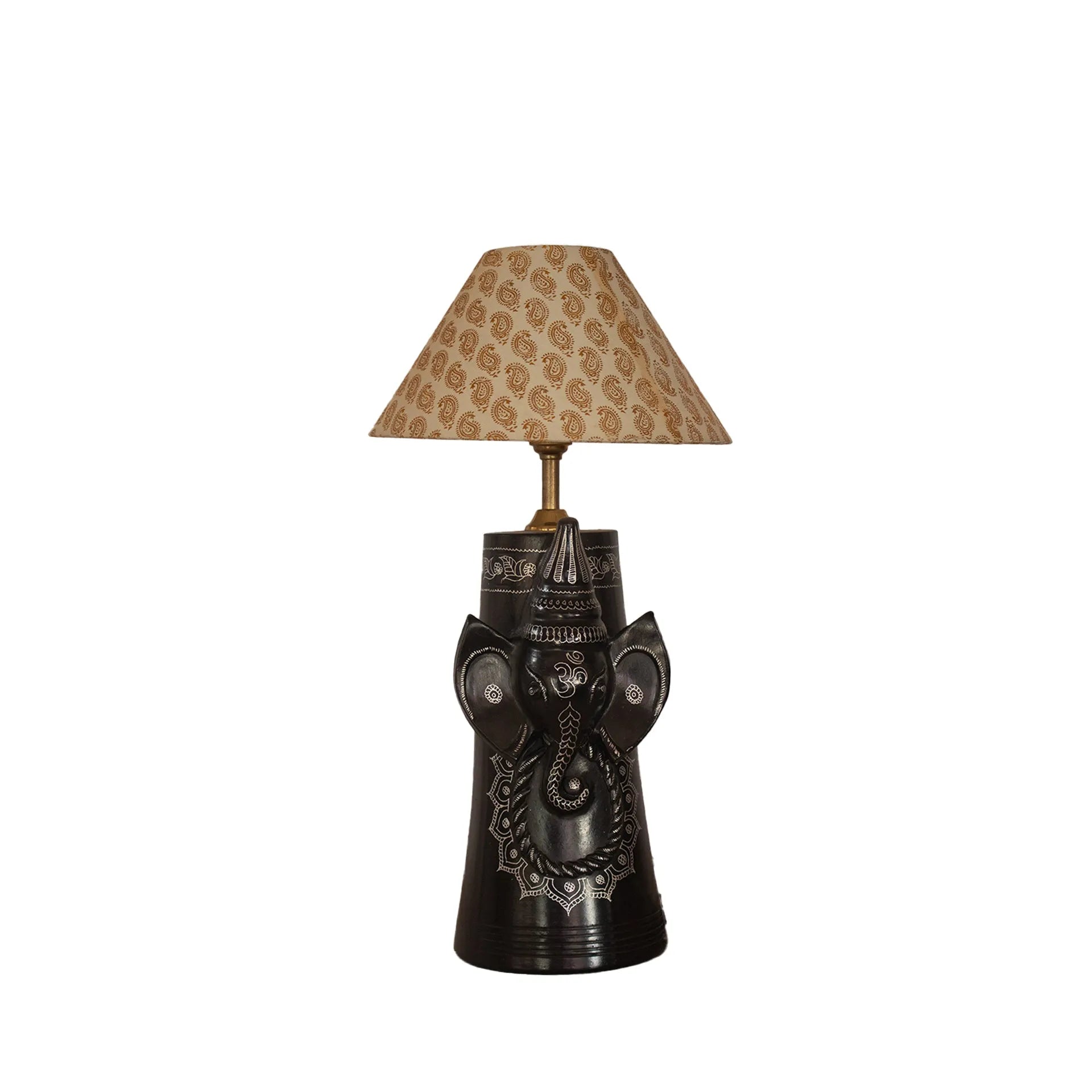 Black Pottery - Table Lamp