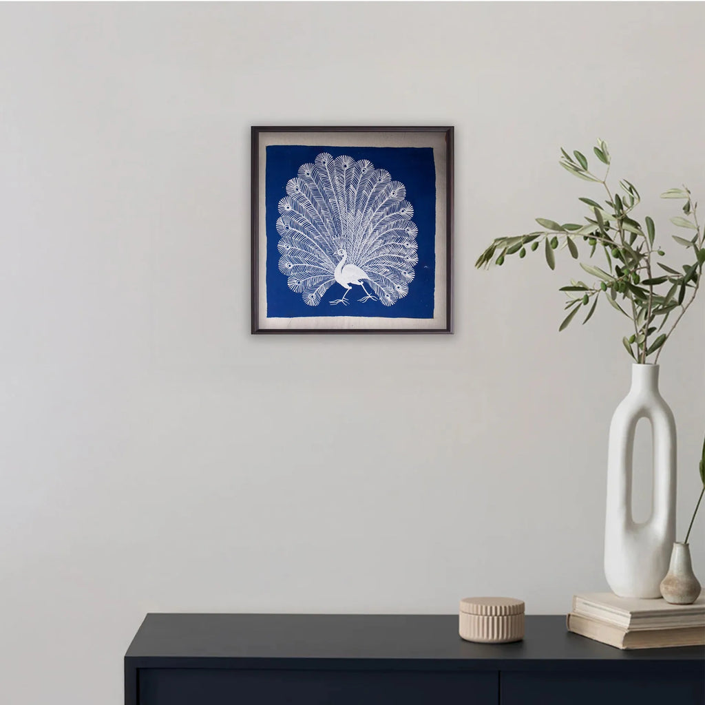 Warli - The dancing Peacock