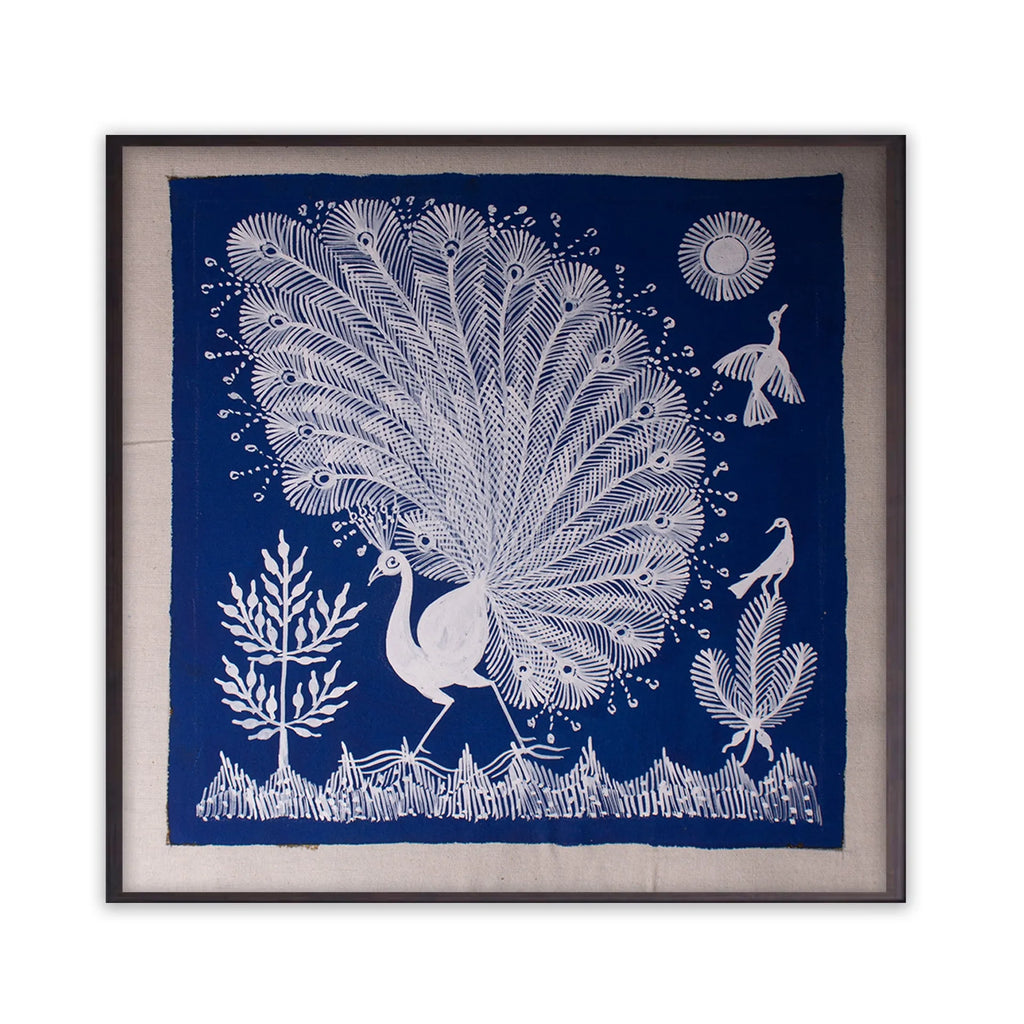 Warli - The dancing Peacock