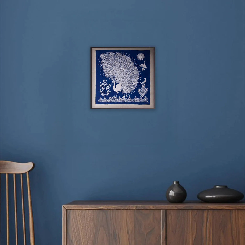 Warli - The dancing Peacock