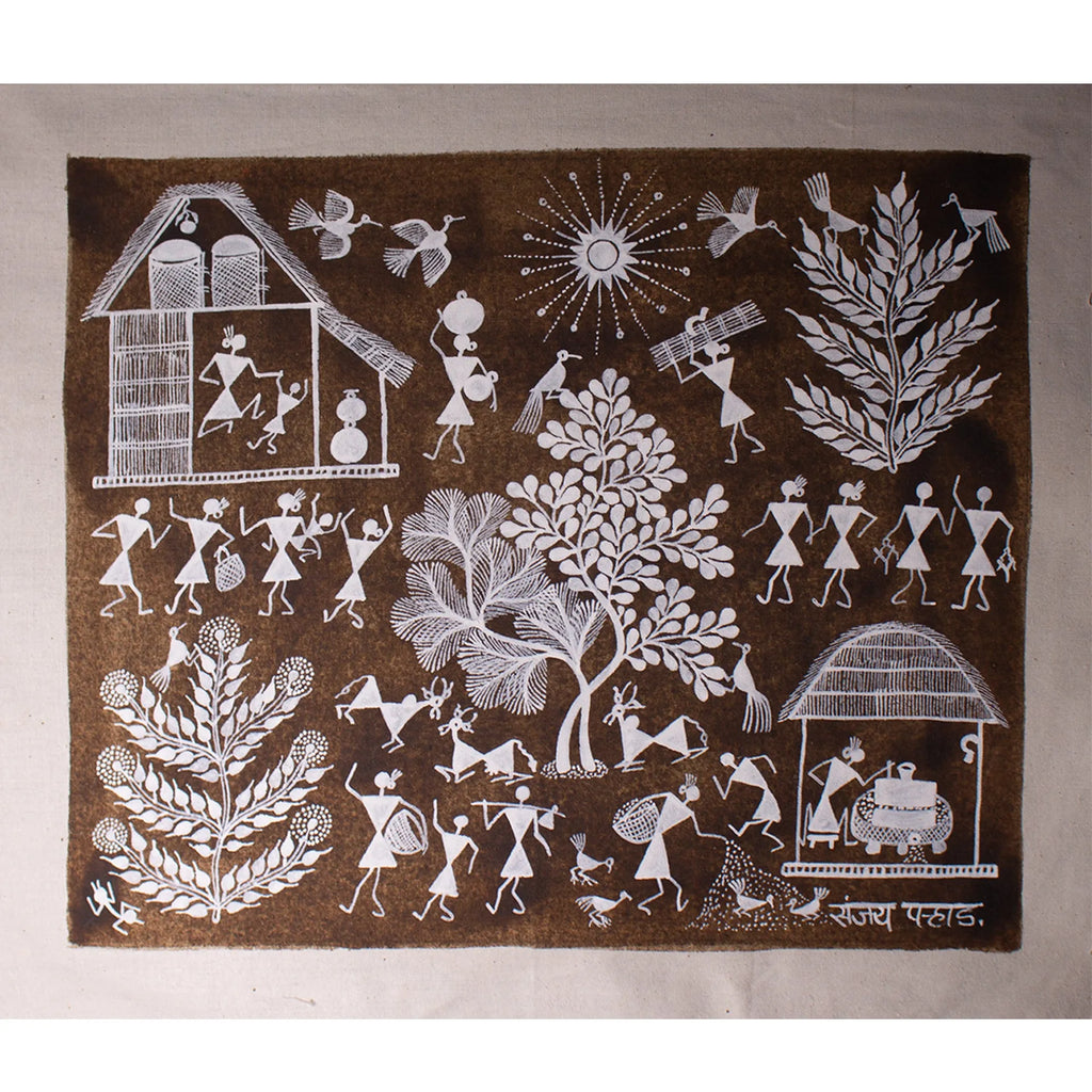Warli - Village Life