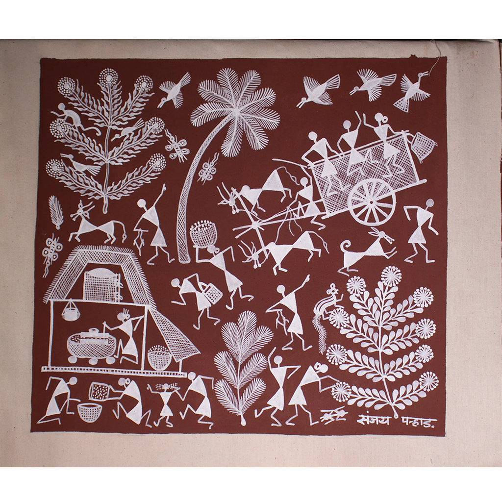 Warli - Village Life