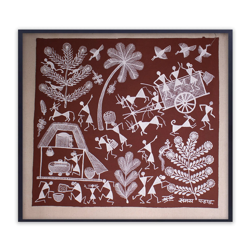 Warli - Village Life