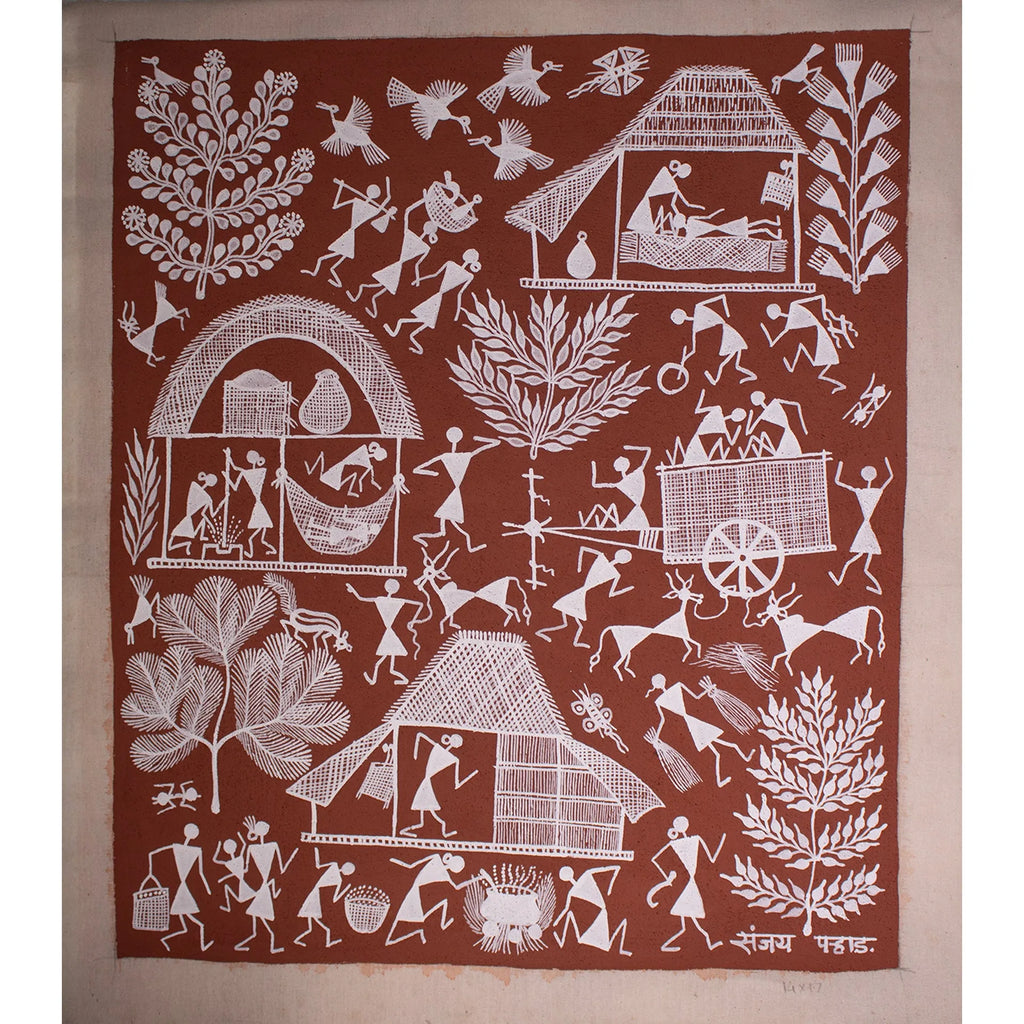 Warli - Village Life