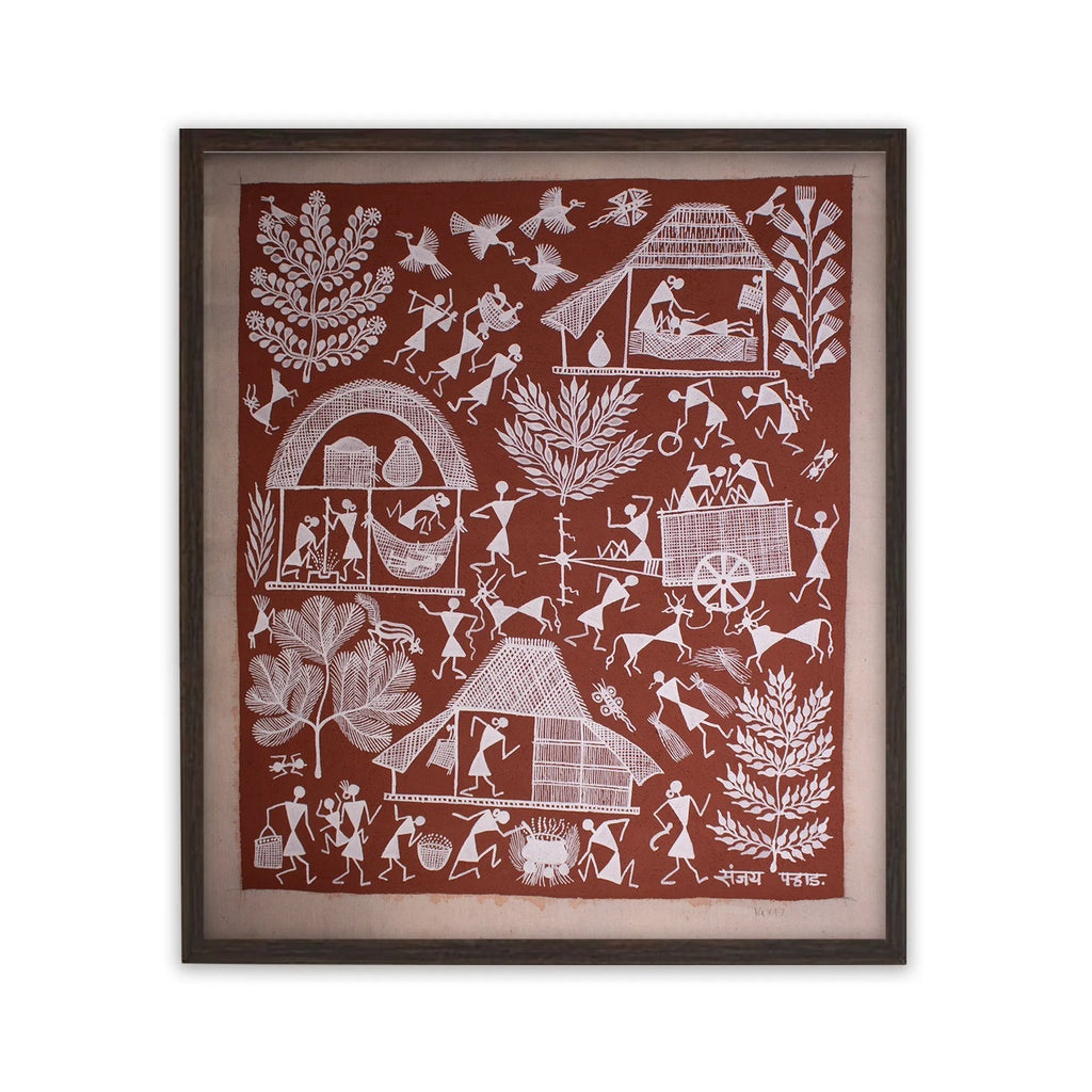 Warli - Village Life