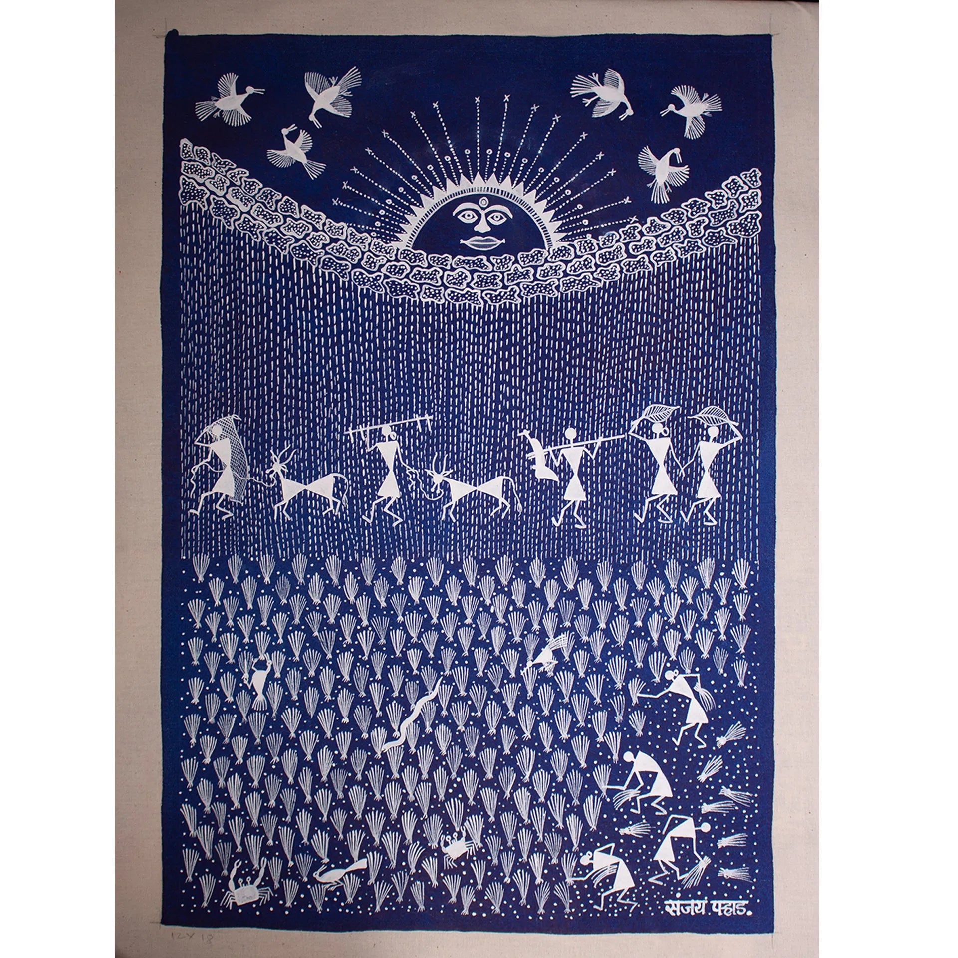 Warli - The rain and its harvest
