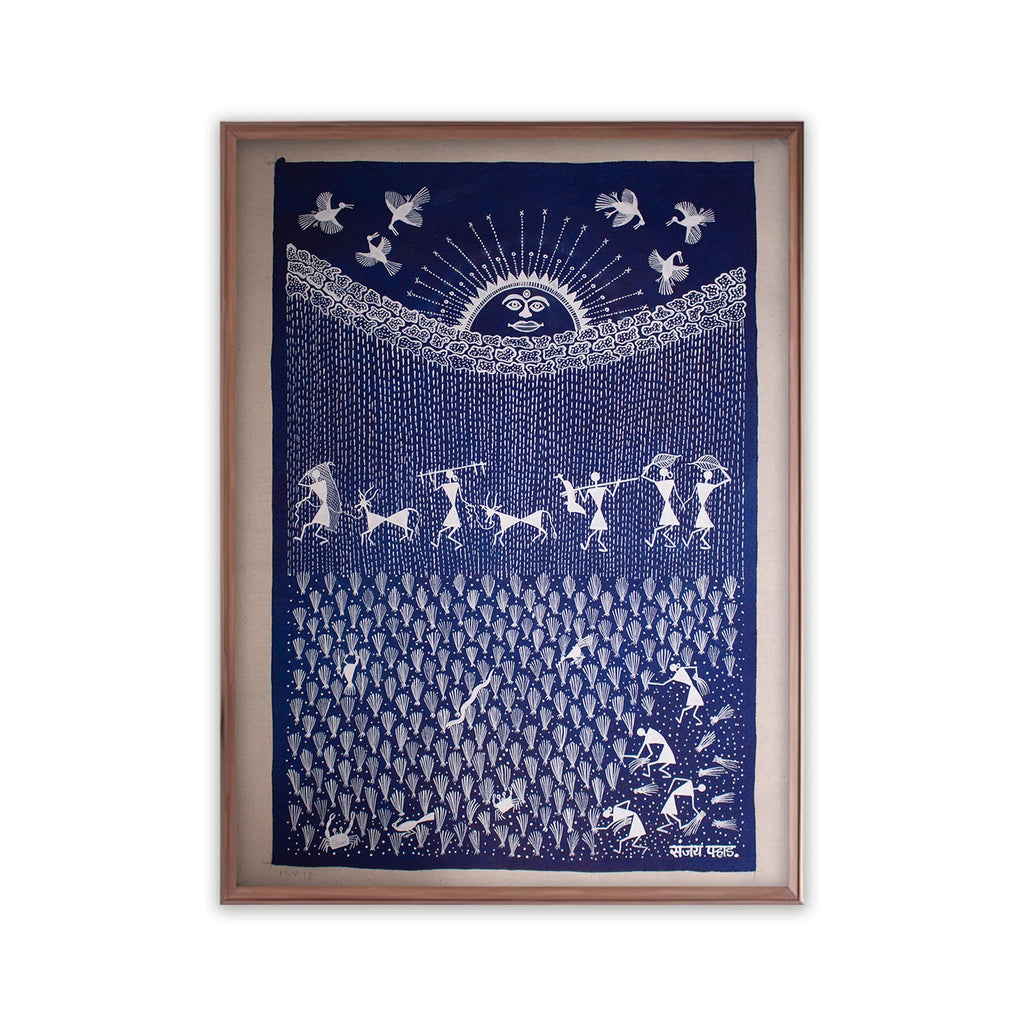 Warli - The rain and its harvest