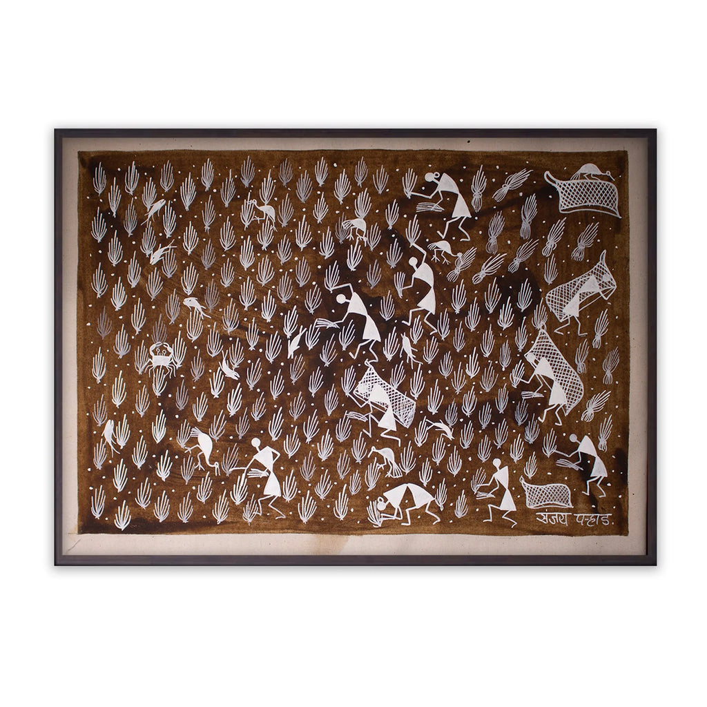 Warli - Rice harvest