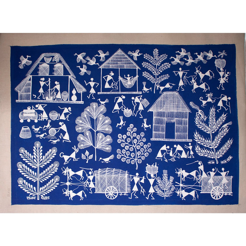 Warli - Village Life
