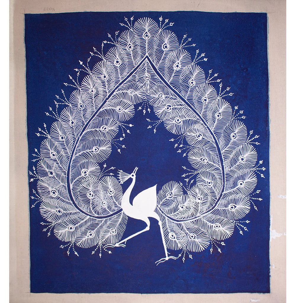 Warli - The dancing Peacock
