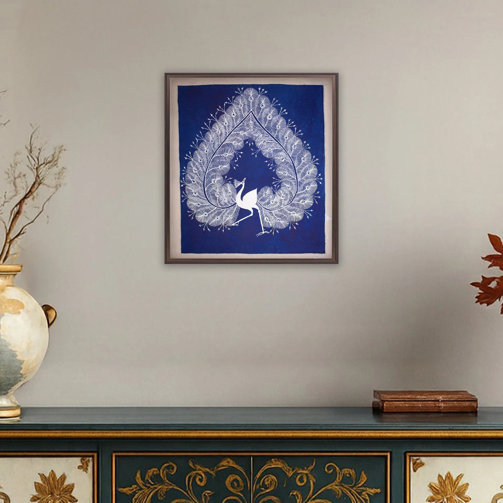 Warli - The dancing Peacock