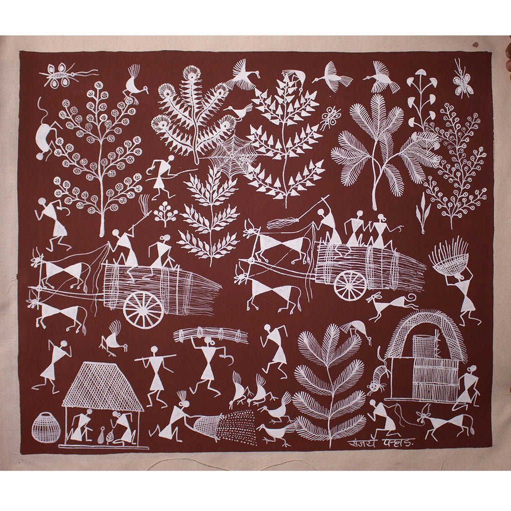 Warli - Village Life