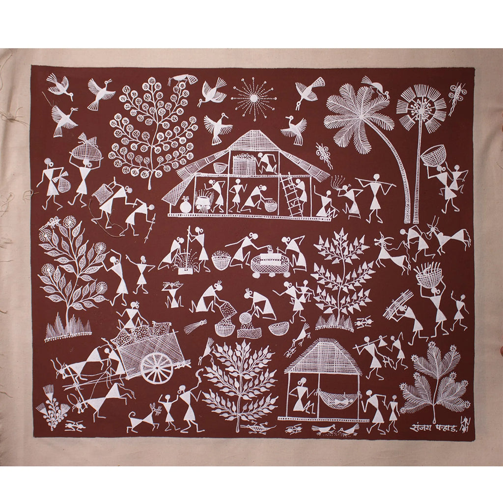 Warli - Village Life