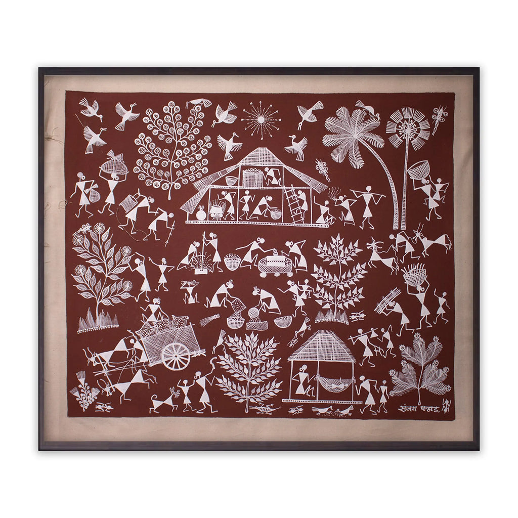 Warli - Village Life