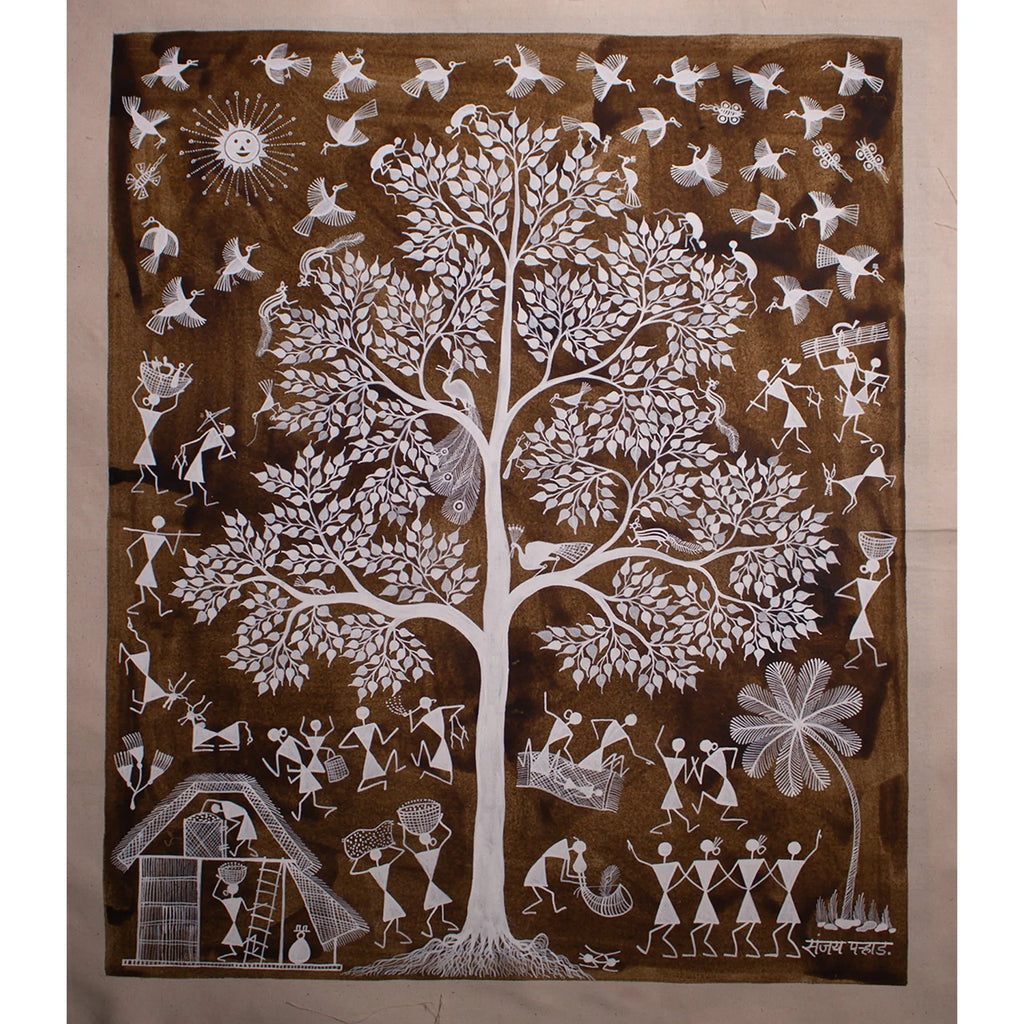 Warli - The village tree