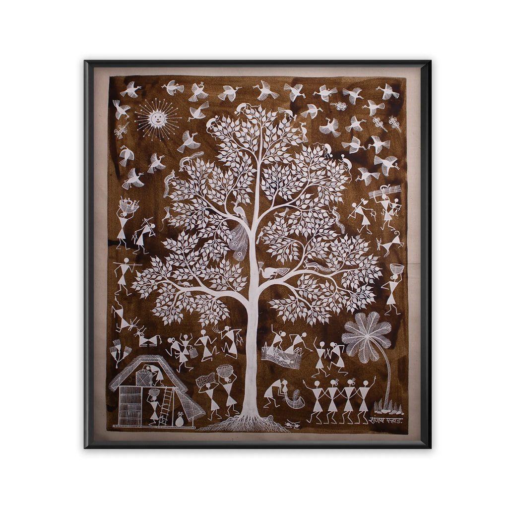 Warli - The village tree