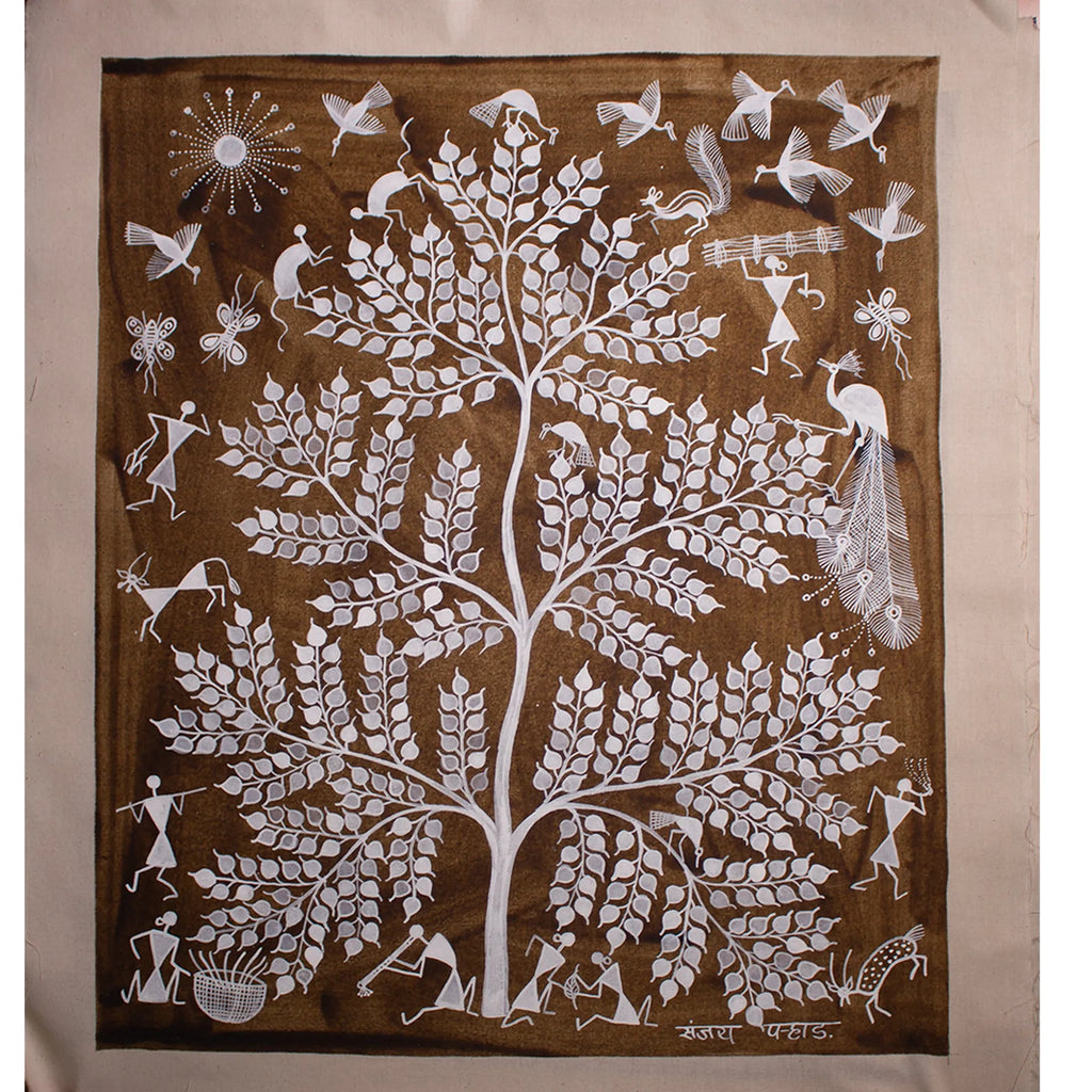 Warli - The village tree