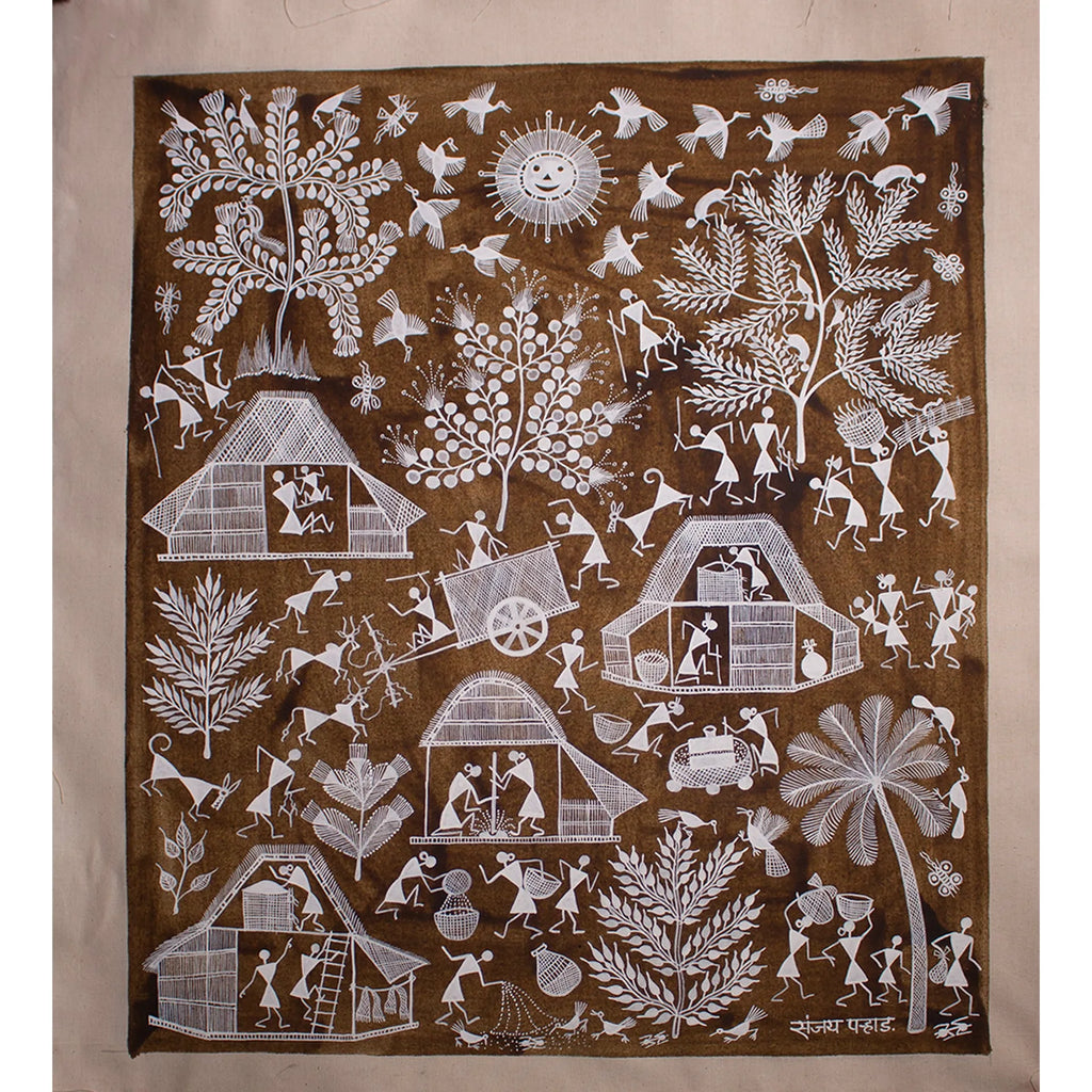Warli - Village Life