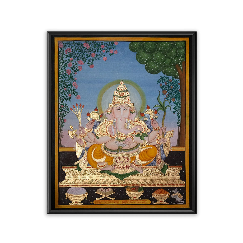 Mysore Painting - Ganesha