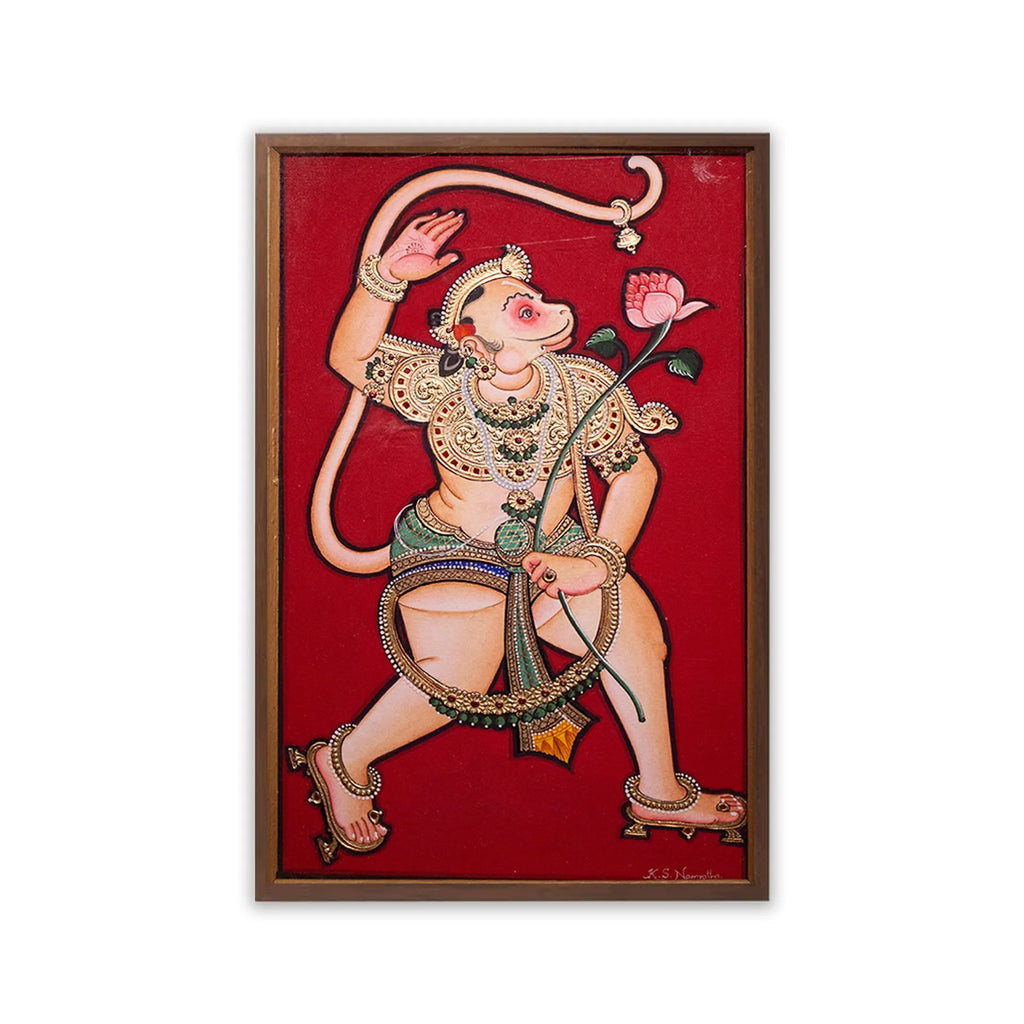 Mysore Painting - Hanuman