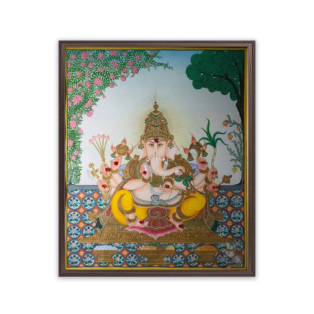 Mysore Painting - Shree Ganesh