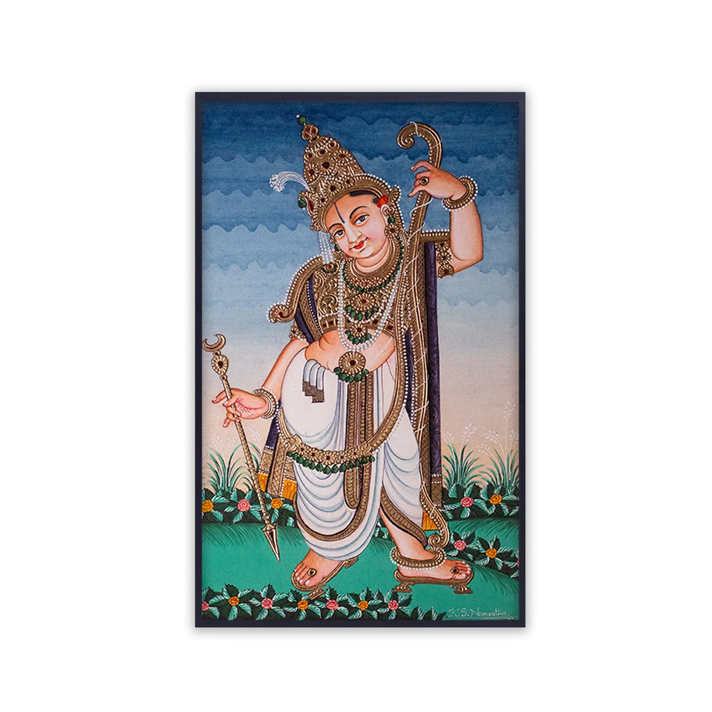 Mysore Painting - Shree Ram
